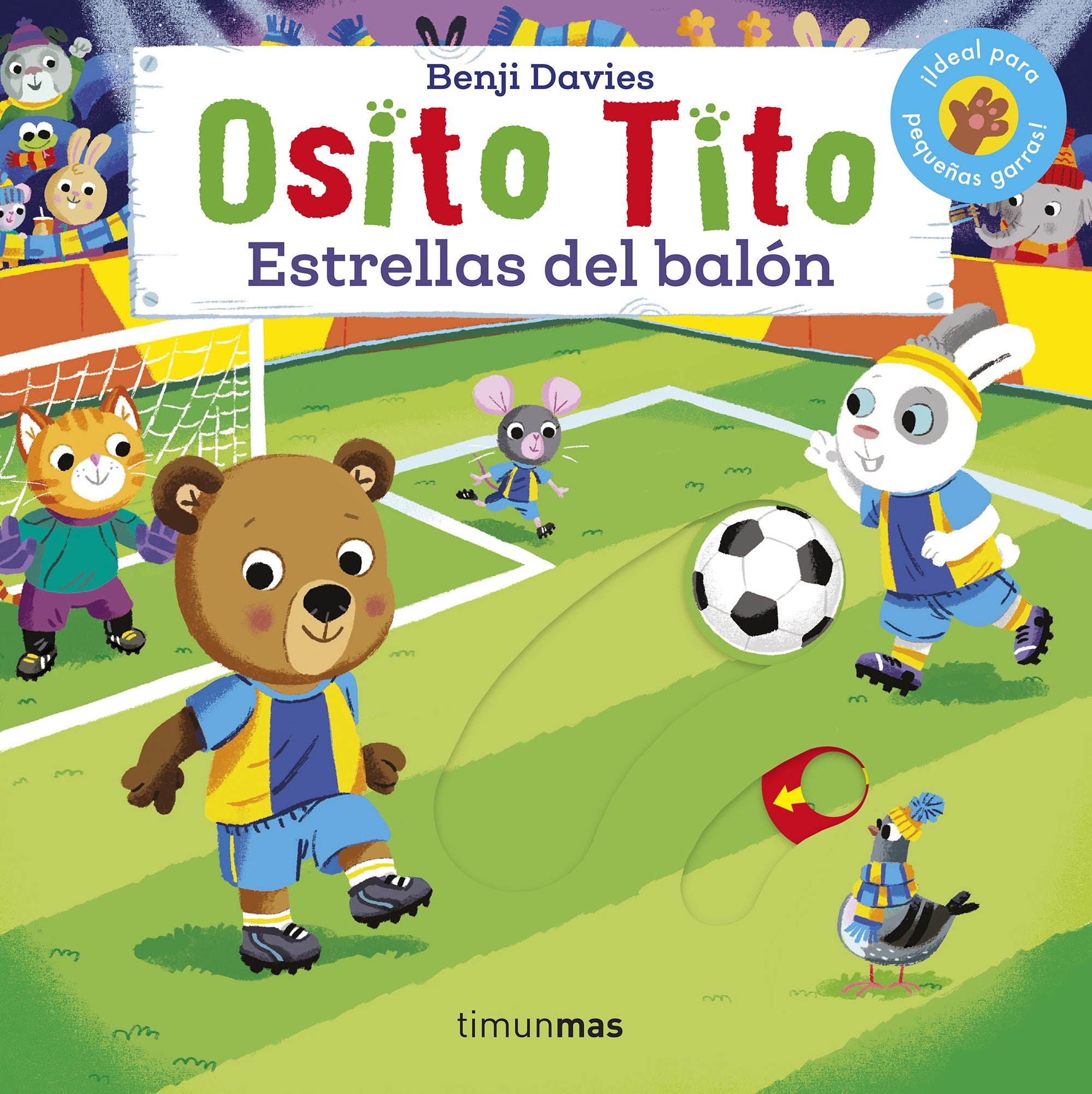 Osito Tito. Estrellas del balón. Benji Davies (Timun Mas Infantil) 9788408224075 Imagen principal del producto