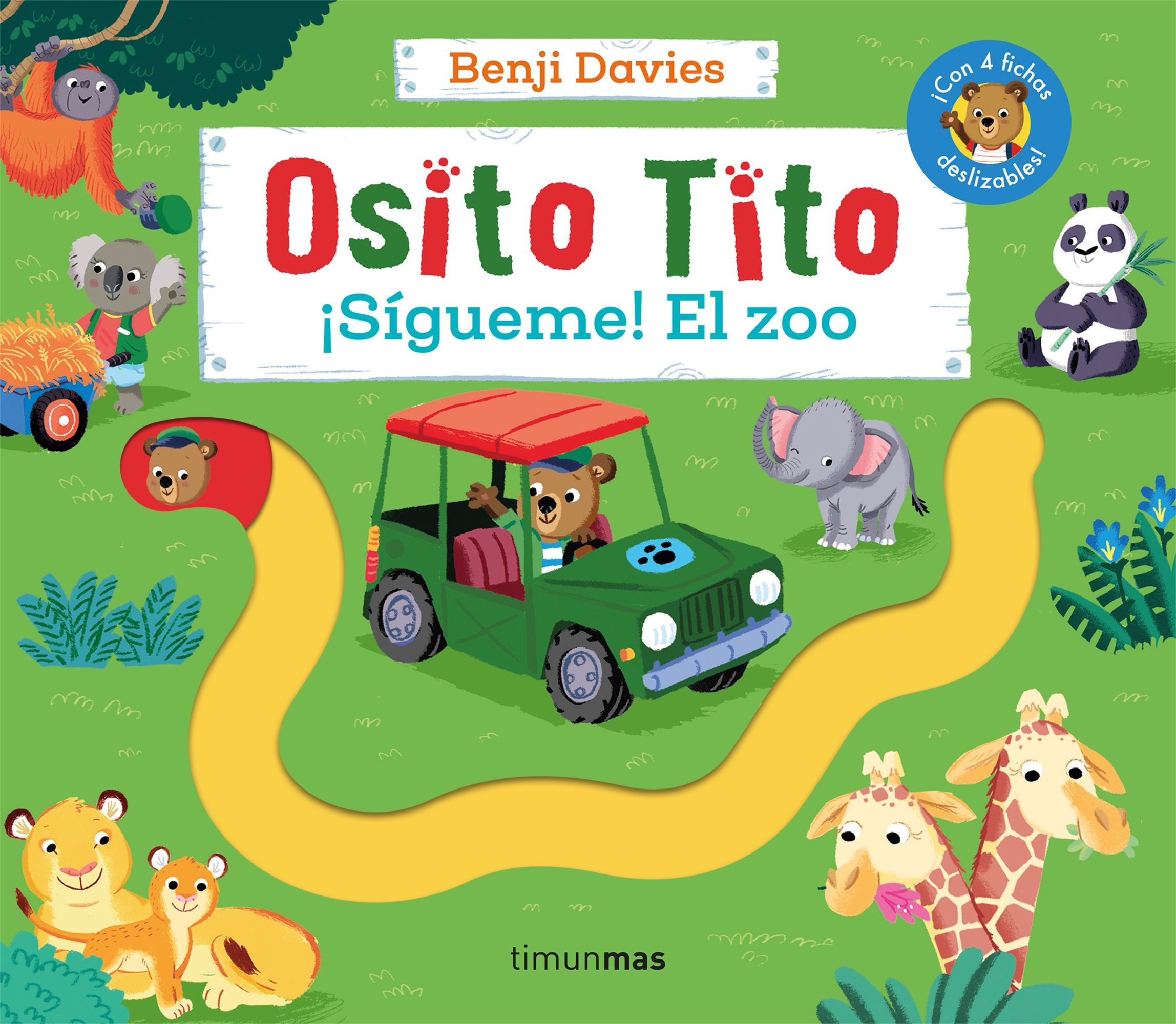 Osito Tito. ¡Sígueme! El zoo. Benji Davies (Timun Mas Infantil) 9788408275879