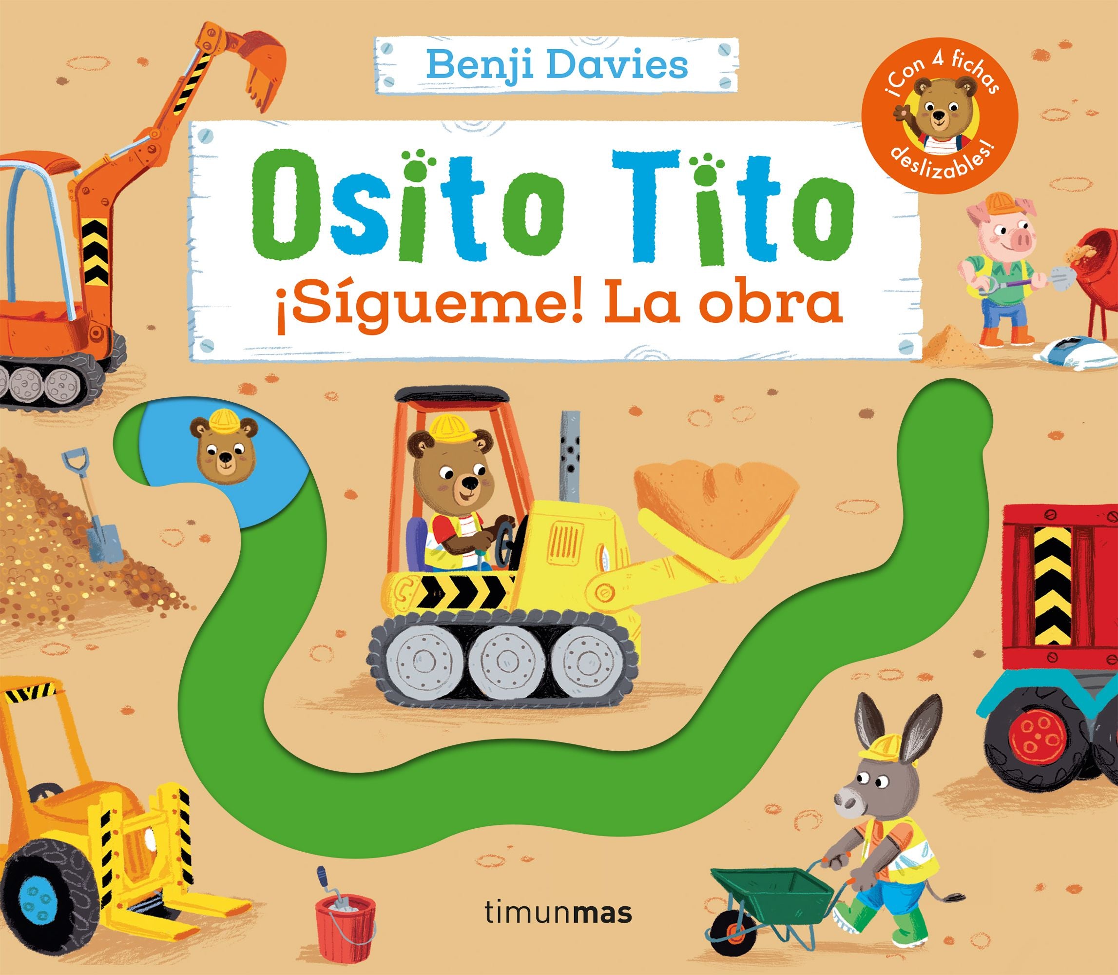 Osito Tito. ¡Sígueme! La obra. Benji Davies (Timun Mas Infantil) 9788408275886 Imagen principal del producto