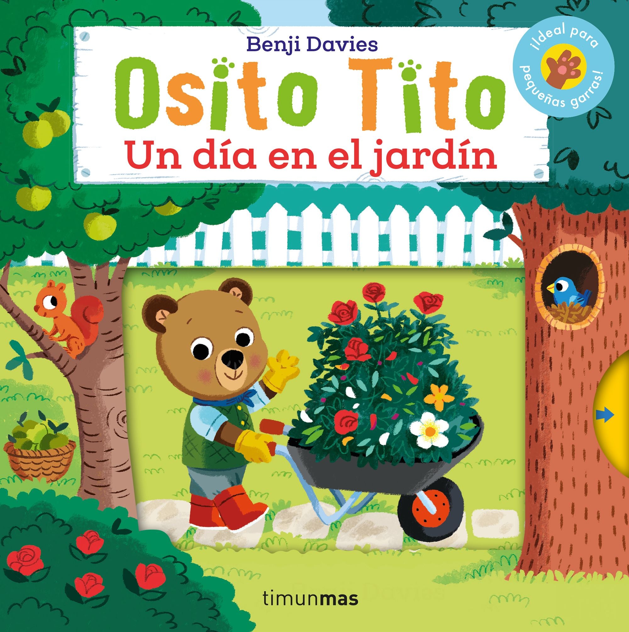 Osito Tito. Un día en el jardín. Benji Davies (Timun Mas Infantil) 9788408276463 Imagen principal del producto