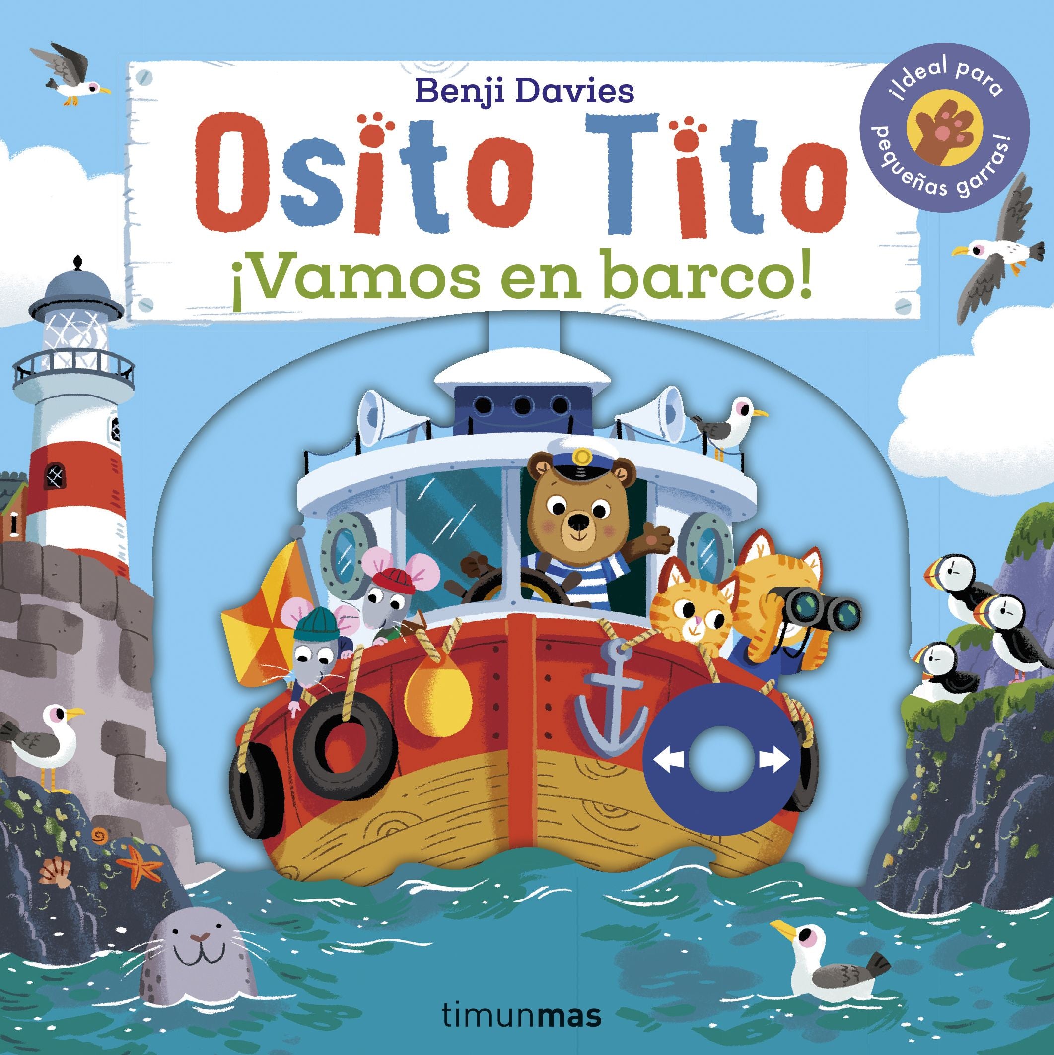 Osito Tito. ¡Vamos en barco!. Benji Davies (Timun Mas Infantil) 9788408262534
