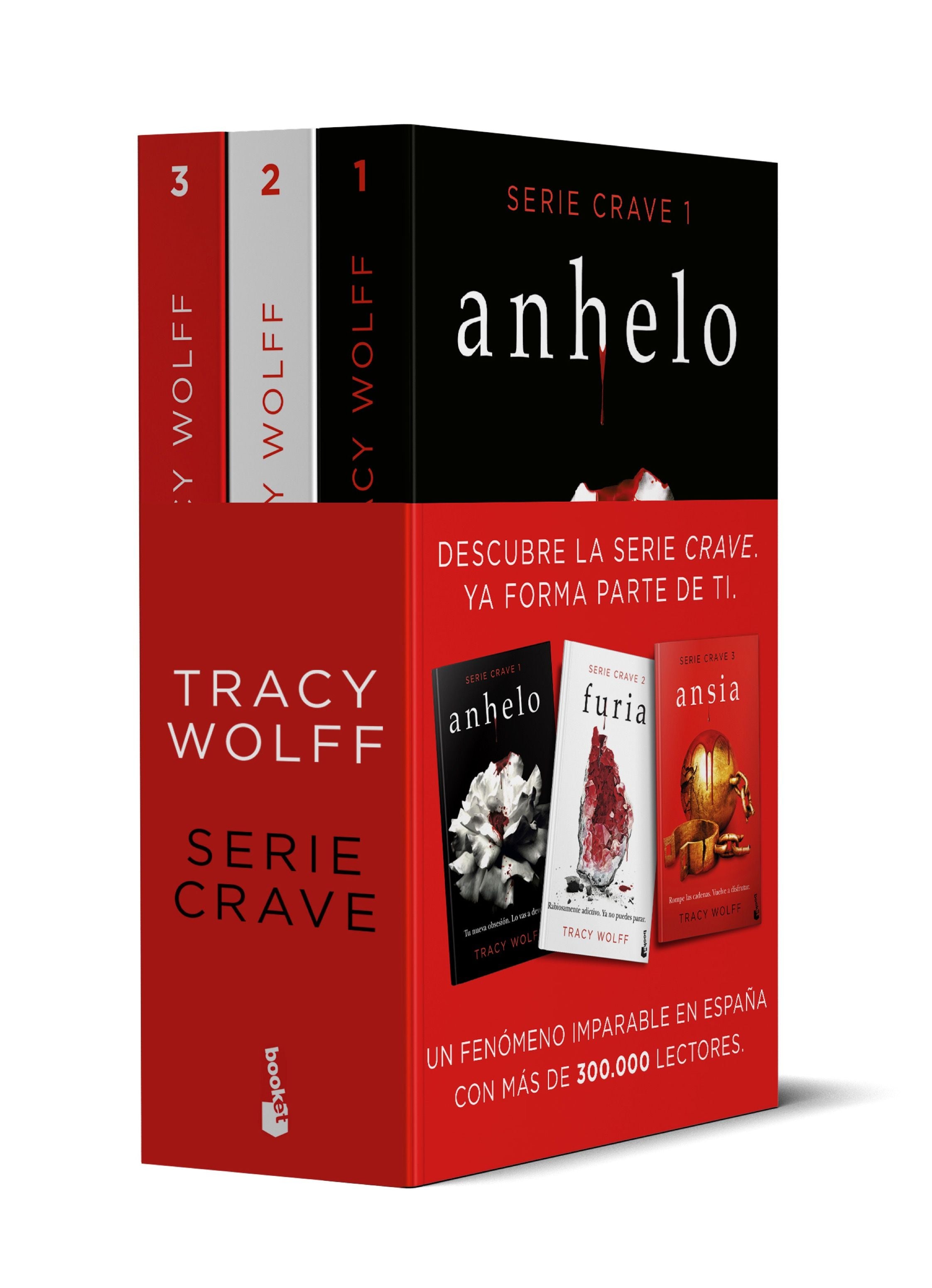 Pack Crave: Incluye los títulos Anhelo, Furia y Ansia. Tracy Wolff (Booket) 9788408278955
