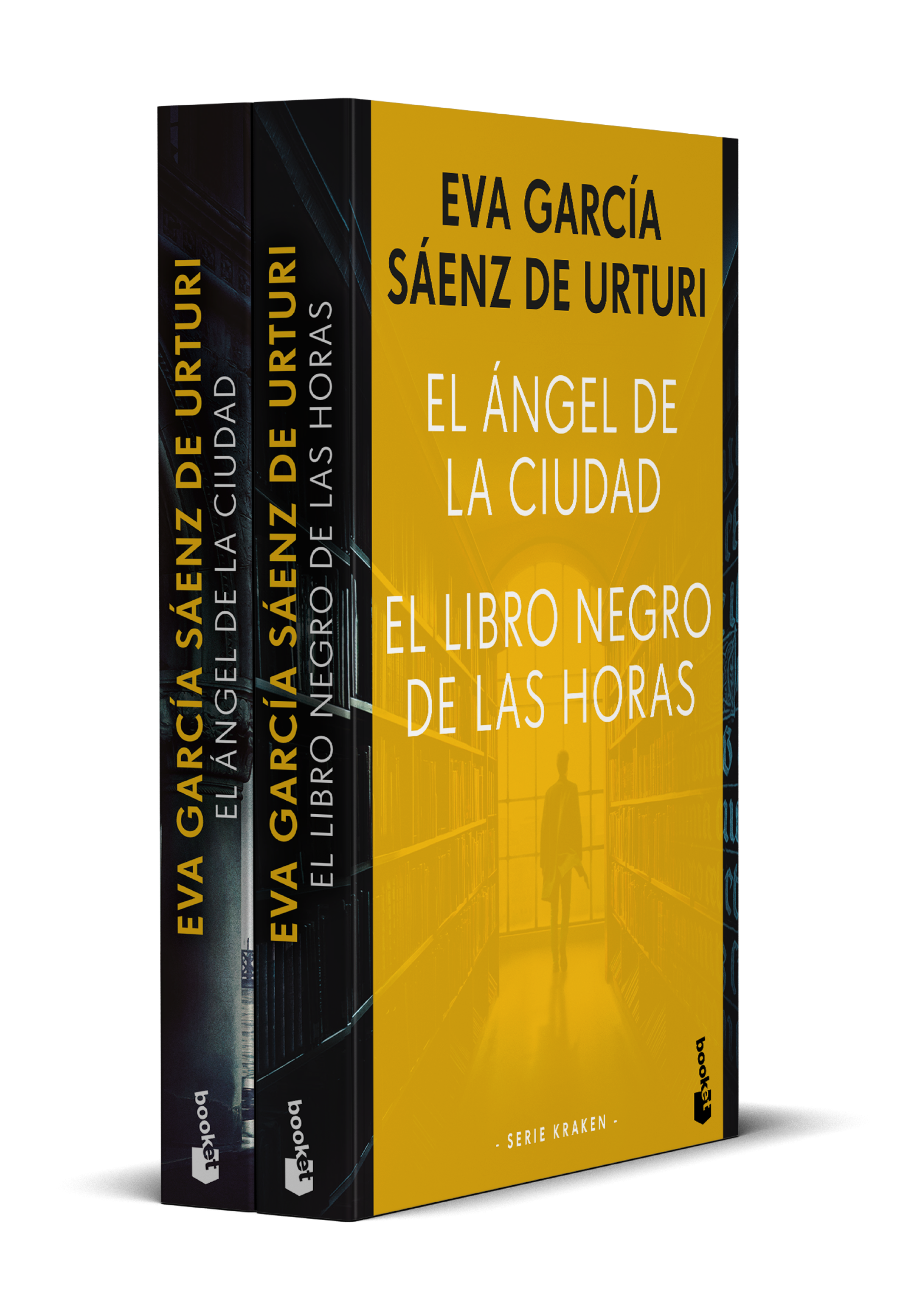 Pack El libro negro de las horas & El ángel de la ciudad. Eva García Sáenz de Urturi (Booket) 9788408319153