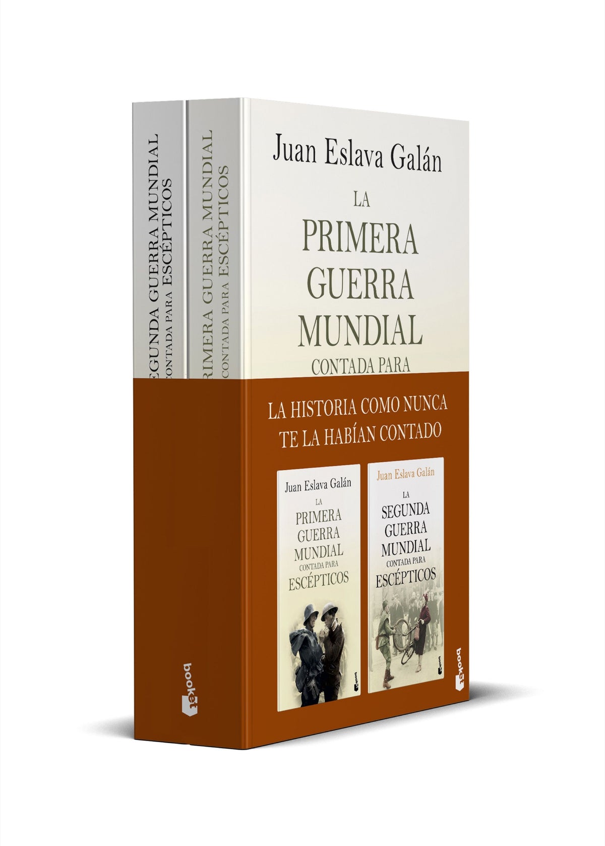 Pack Guerras mundiales contadas para escépticos. Juan Eslava Galán (Booket) 9788408242833