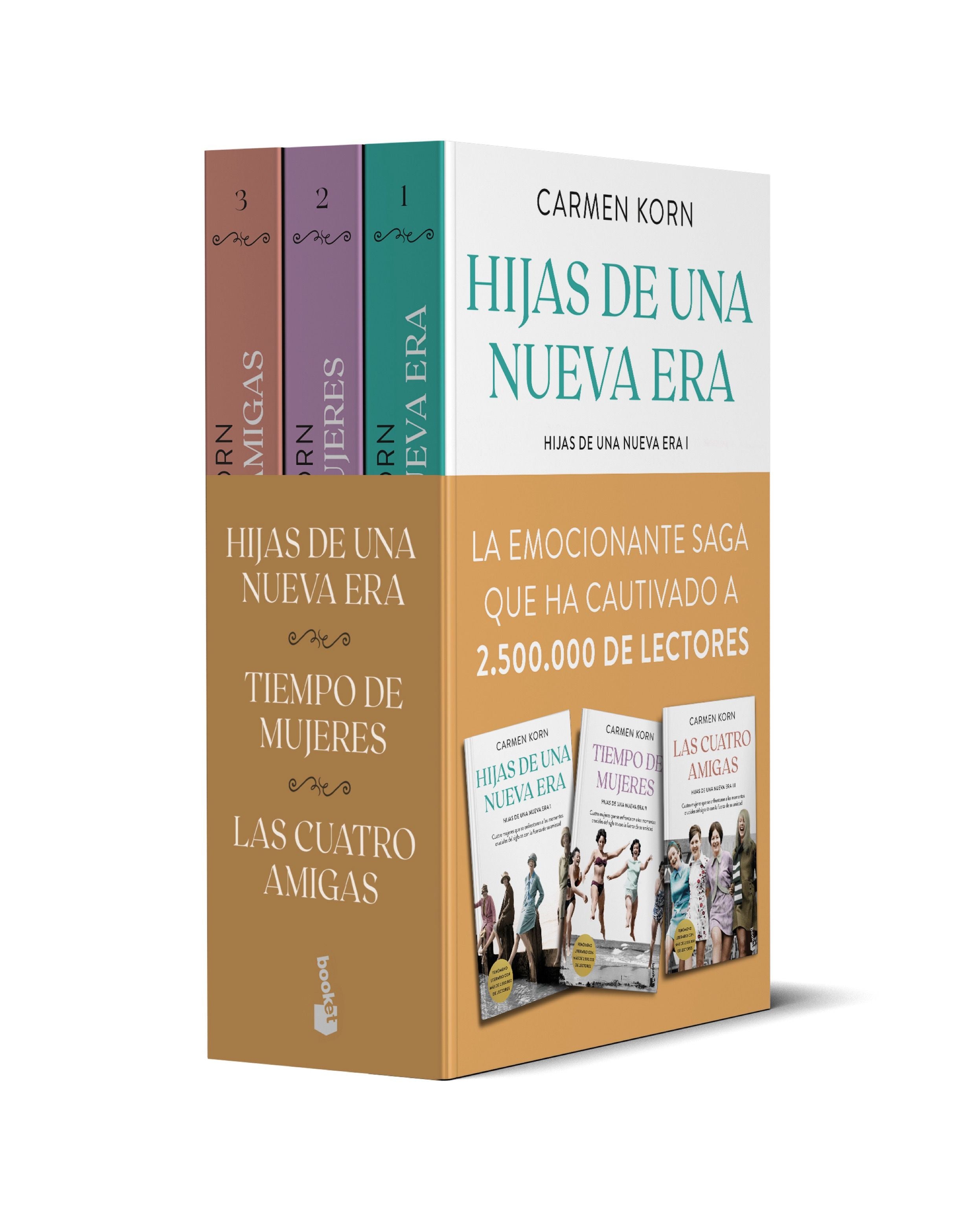 Pack Hijas de una nueva era. Carmen Korn (Booket) 9788408254669