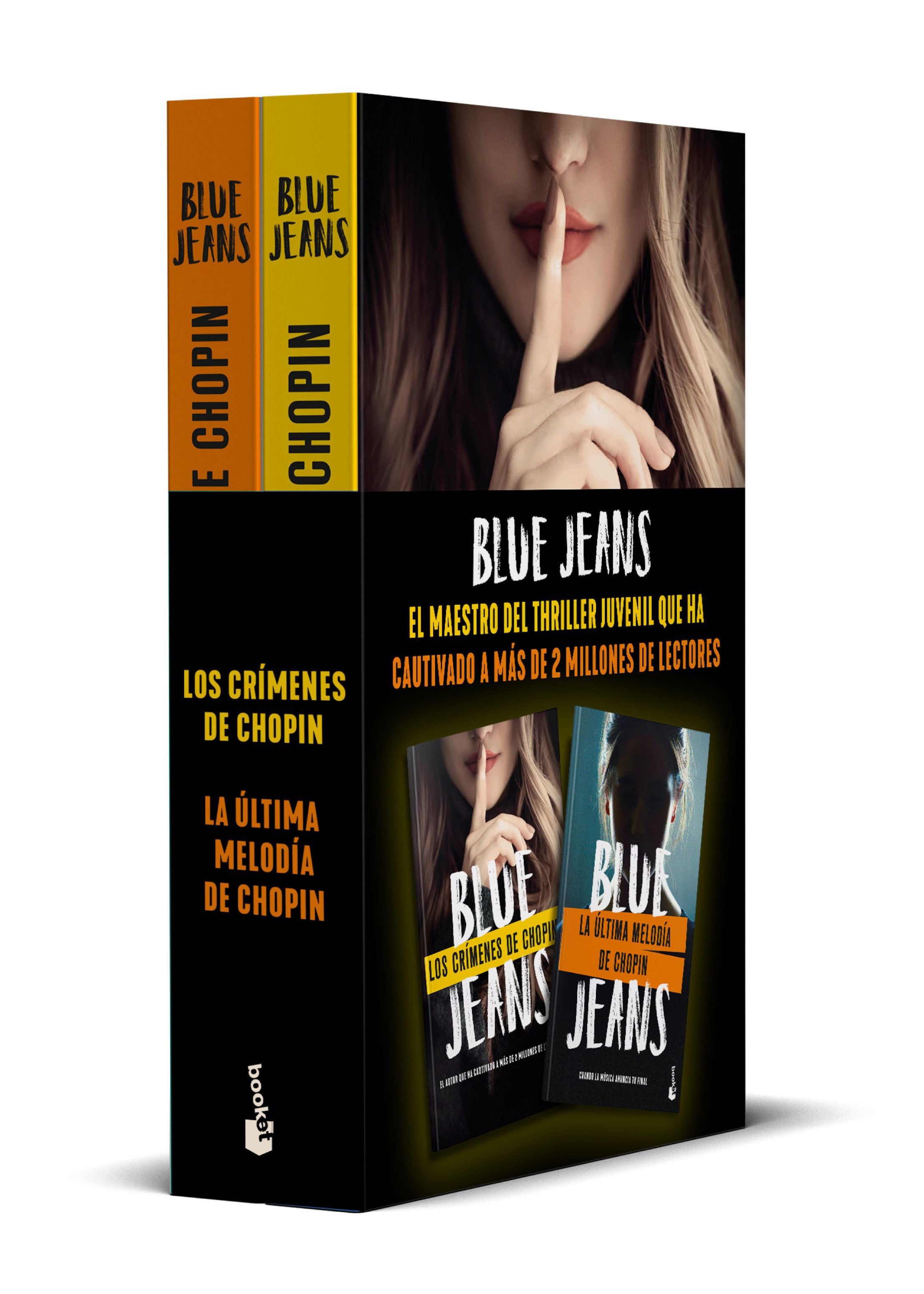 Pack Los crímenes de Chopin + La última melodía de Chopin: Incluye Los crímenes de Chopin + La última melodía de Chopin. Blue Jeans (Booket) 9788408285267 Imagen principal del producto