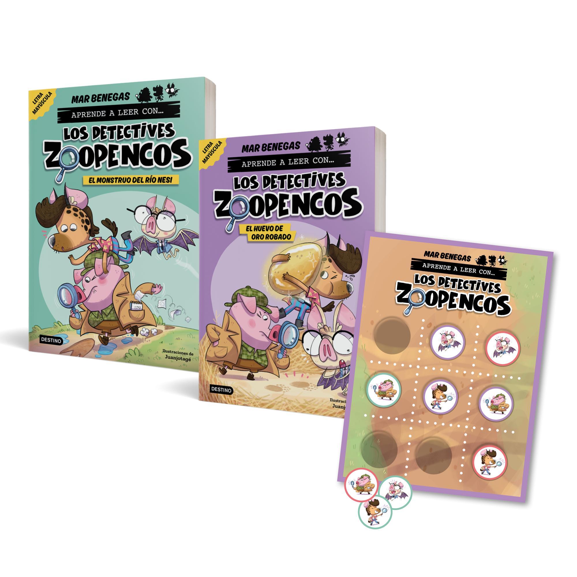 Pack Zoopencos Tres en Raya 2024. Mar Benegas (Destino Infantil & Juvenil) 9788408283171 Imagen principal del producto