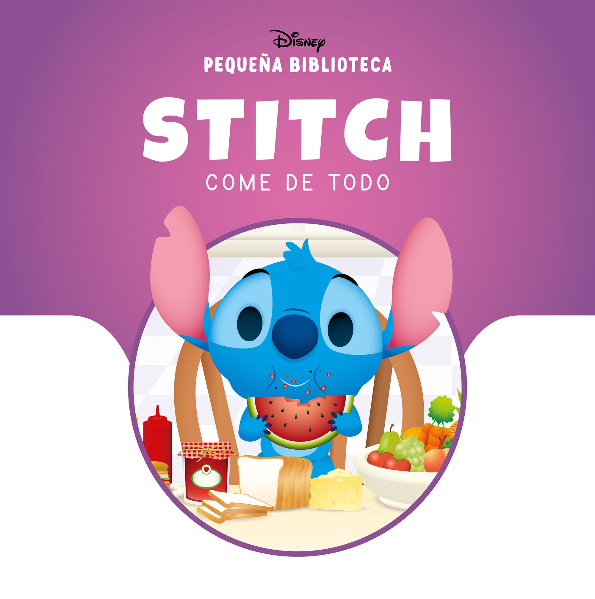 Pequeña Biblioteca Disney. Stitch come de todo. Disney (Libros Disney) 9788410029873