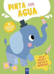 Pinta con agua. Elefante. YOYO (Yoyo) 9788408295594