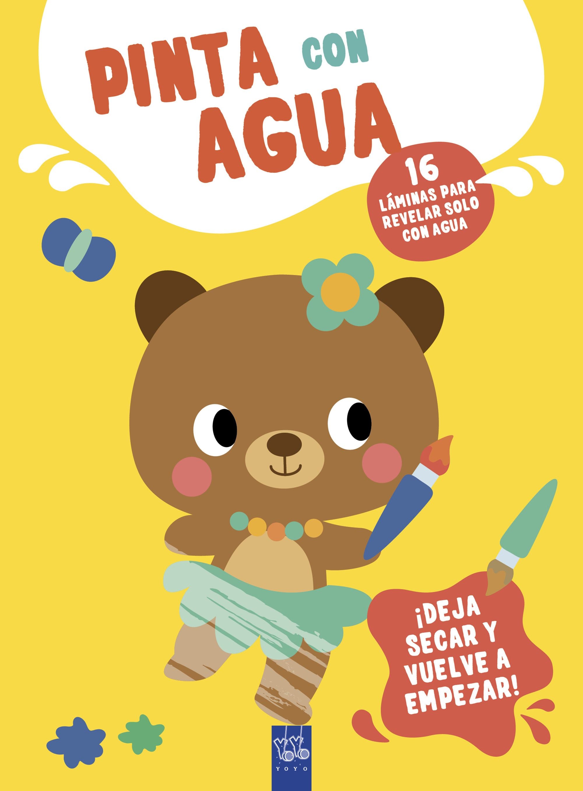 Pinta con agua. Osa. YOYO (Yoyo) 9788408295617 Imagen principal del producto