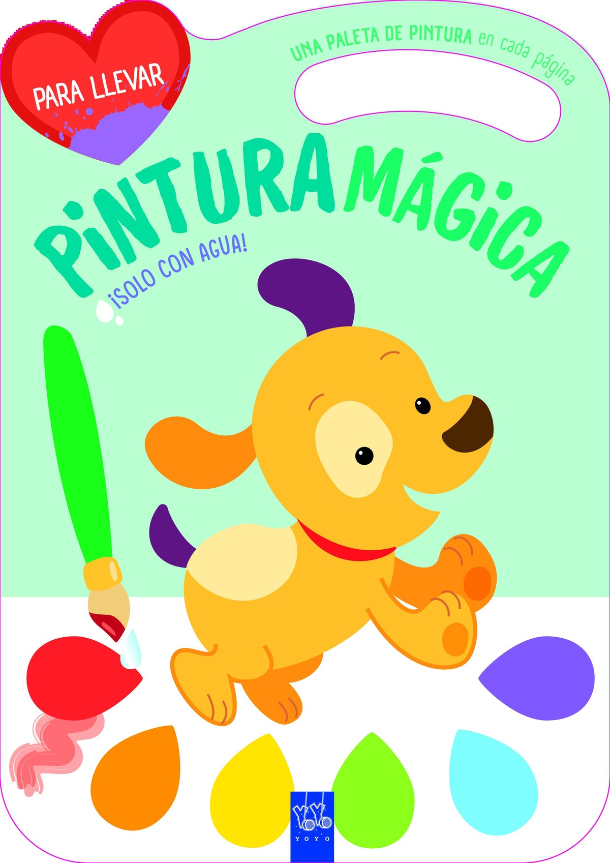 Pintura mágica. Perro. YOYO (Yoyo) 9788408281054