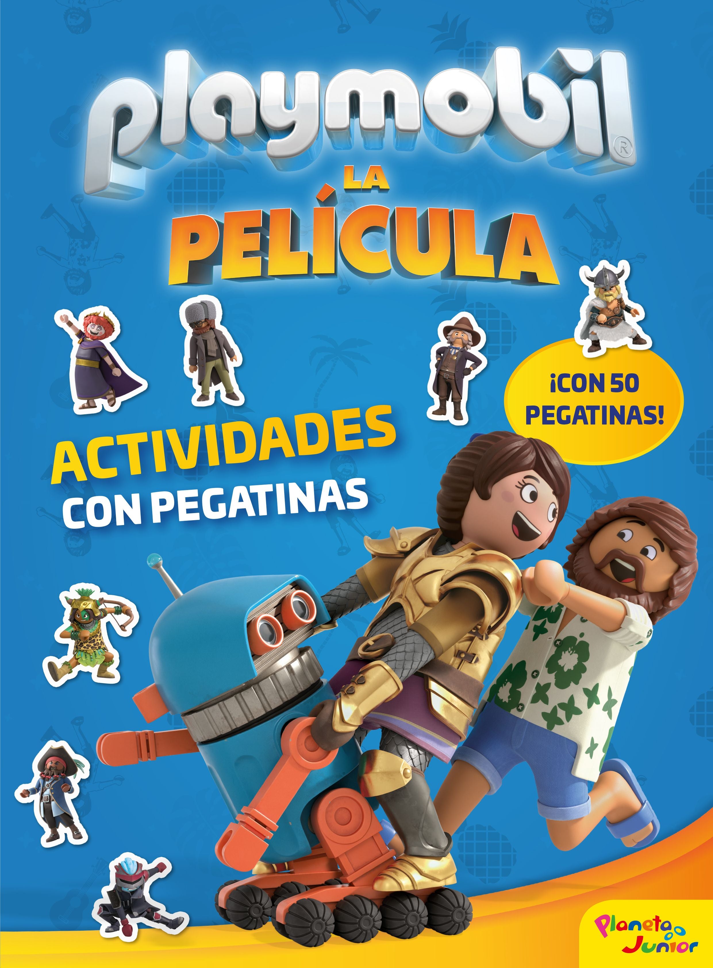 Playmobil. La película. Actividades con pegatinas. Playmobil (Planeta Junior) 9788408213925 Imagen principal del producto