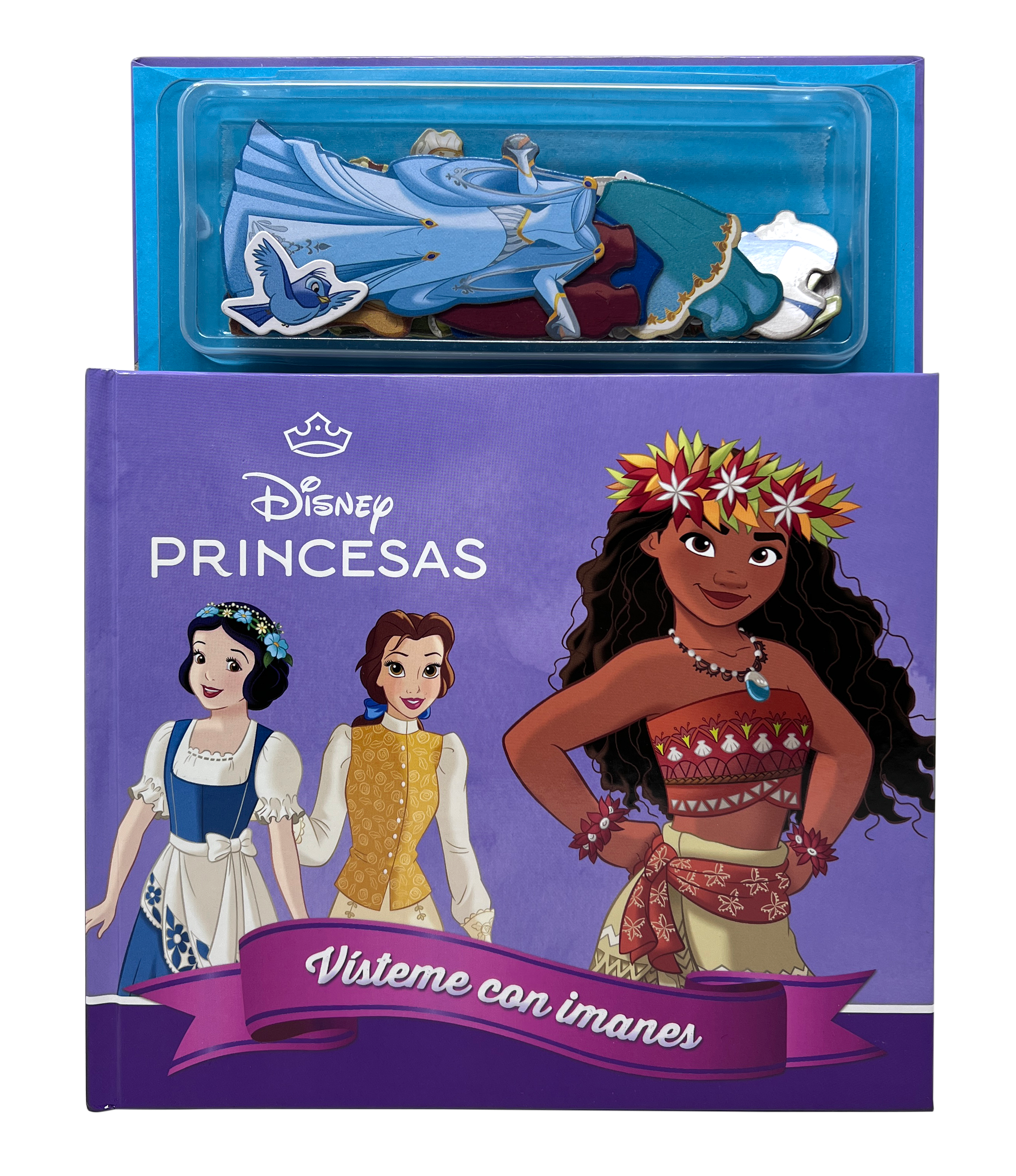 Princesas. Vísteme con imanes: Libro magnético. Disney (Libros Disney) 9788410029408 Imagen principal del producto