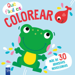 Qué fácil es colorear. Rana. YOYO (Yoyo) 9788408249368