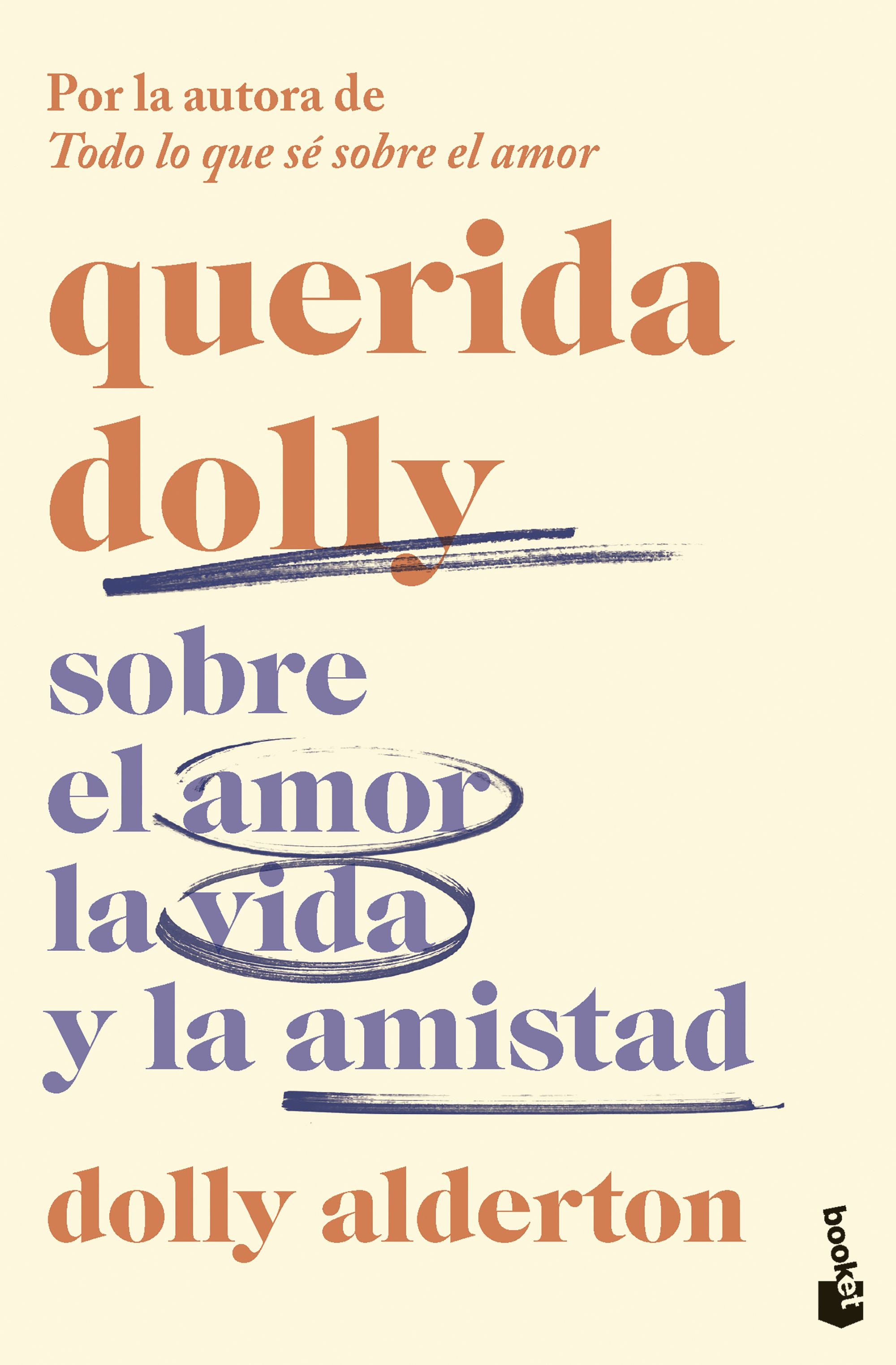 Querida Dolly: Sobre el amor, la vida y la amistad. Dolly Alderton (Booket) 9788408283751 Imagen principal del producto