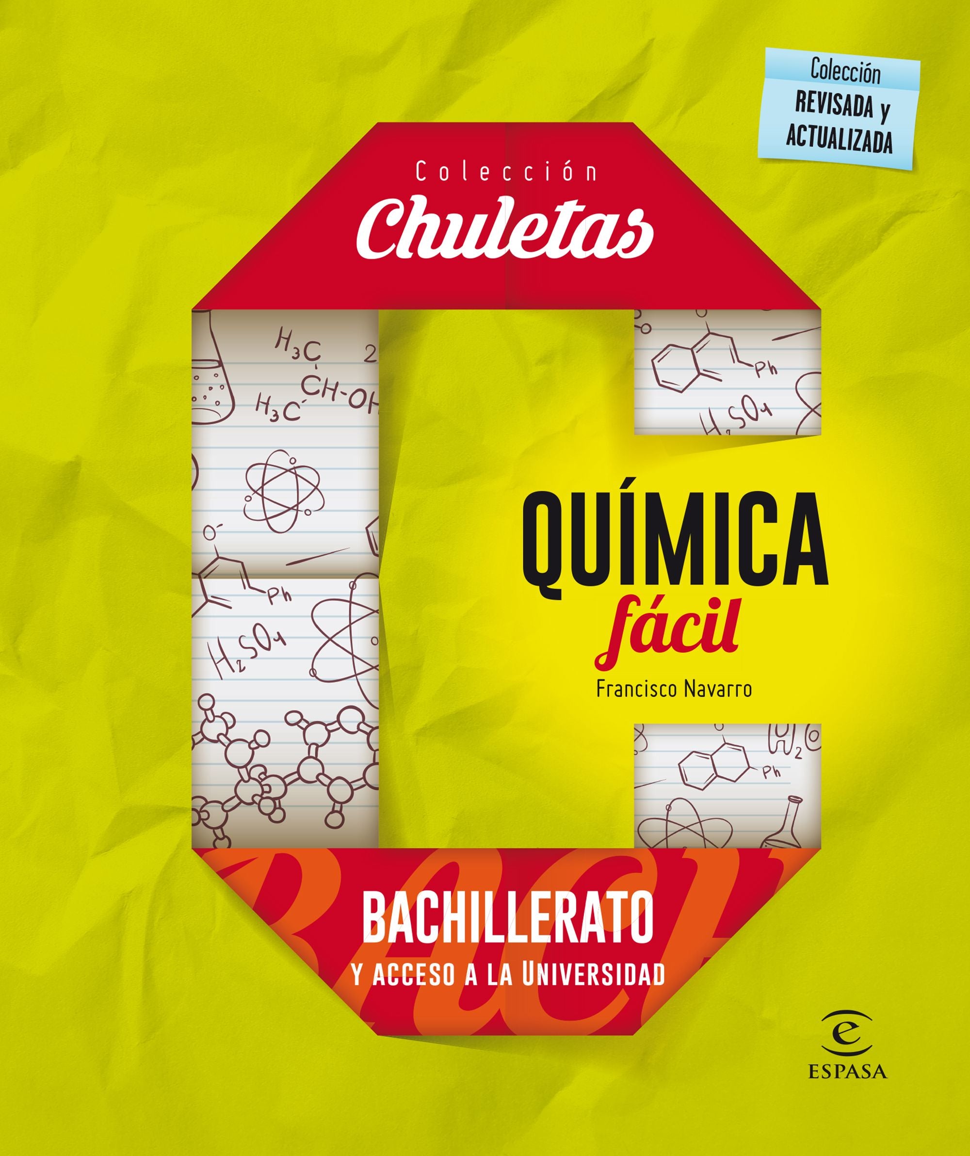 Química fácil para Bachillerato. Francisco Navarro (Espasa) 9788467044515 Imagen principal del producto