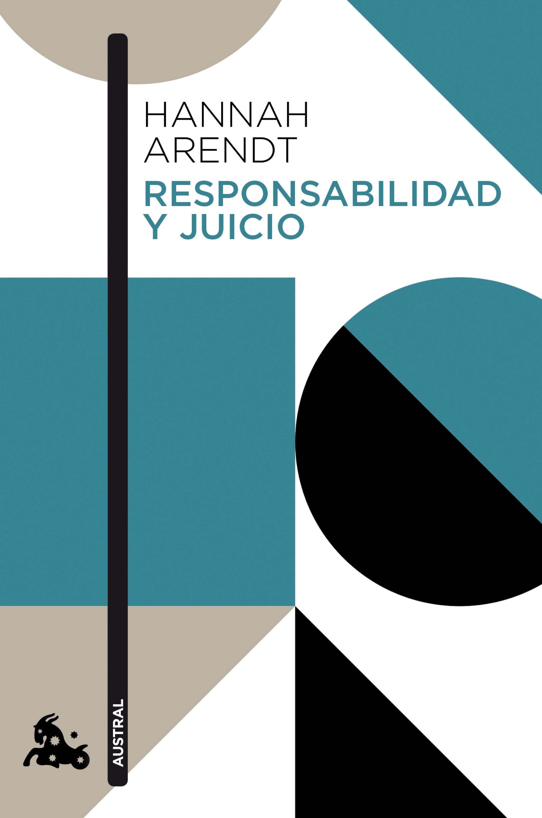 Responsabilidad y juicio. Hannah Arendt (Austral) 9788408308430