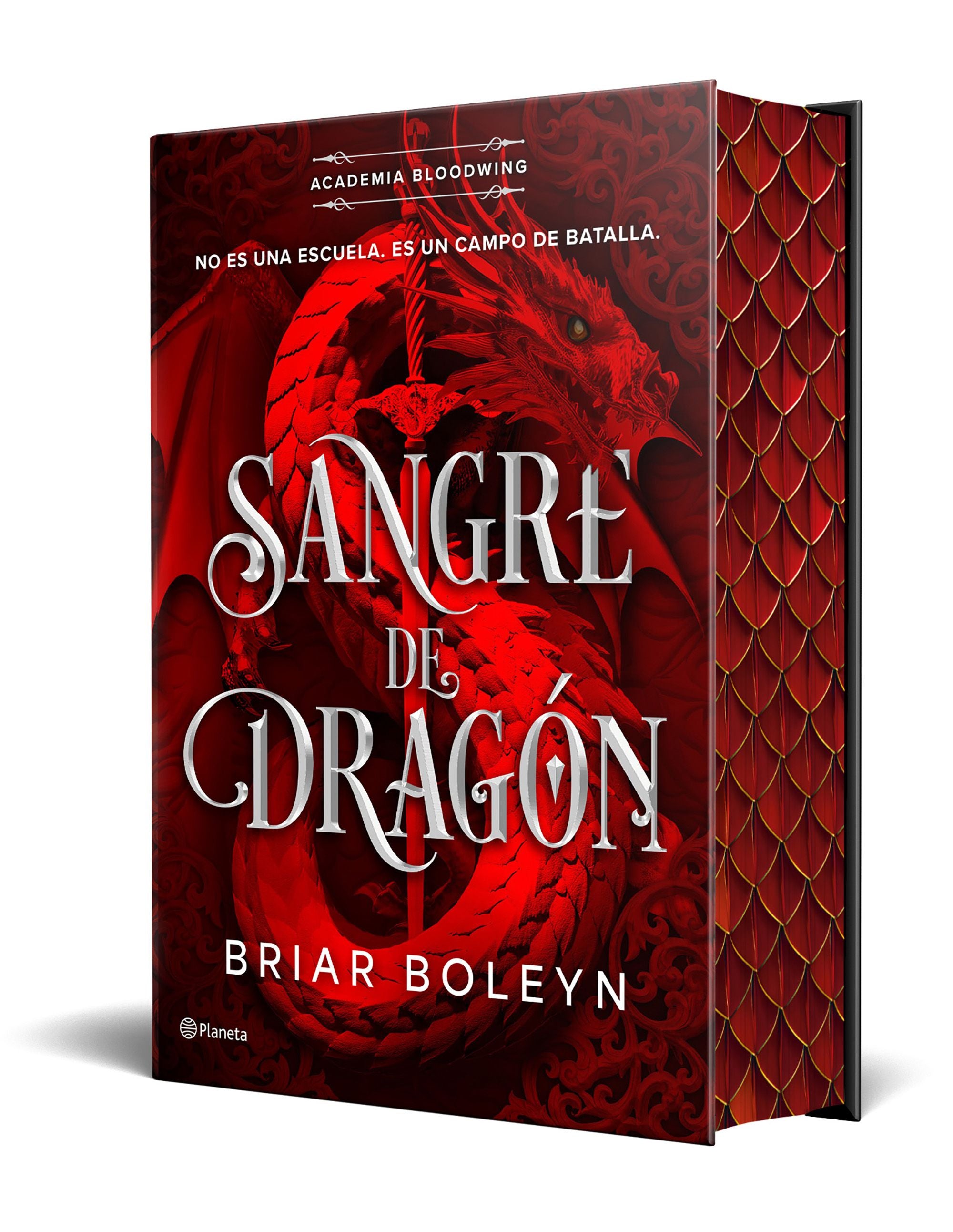 Sangre de dragón (Academia Bloodwing 1) Edición limitada con cantos tintados. Briar Boleyn (Editorial Planeta) 9788408316459
