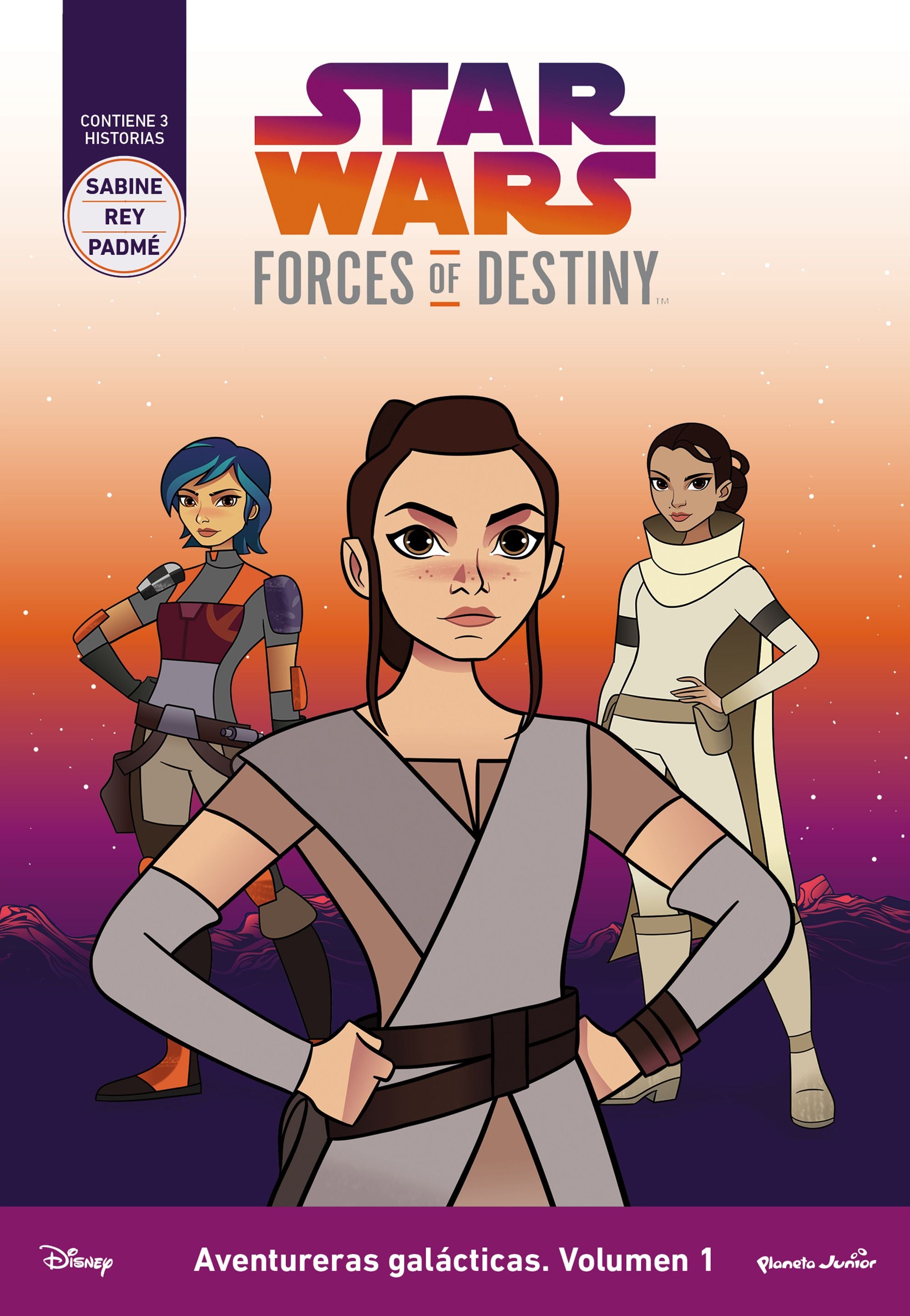 Star Wars. Forces of Destiny. Aventureras galácticas. Volumen 1 Imagen principal del producto