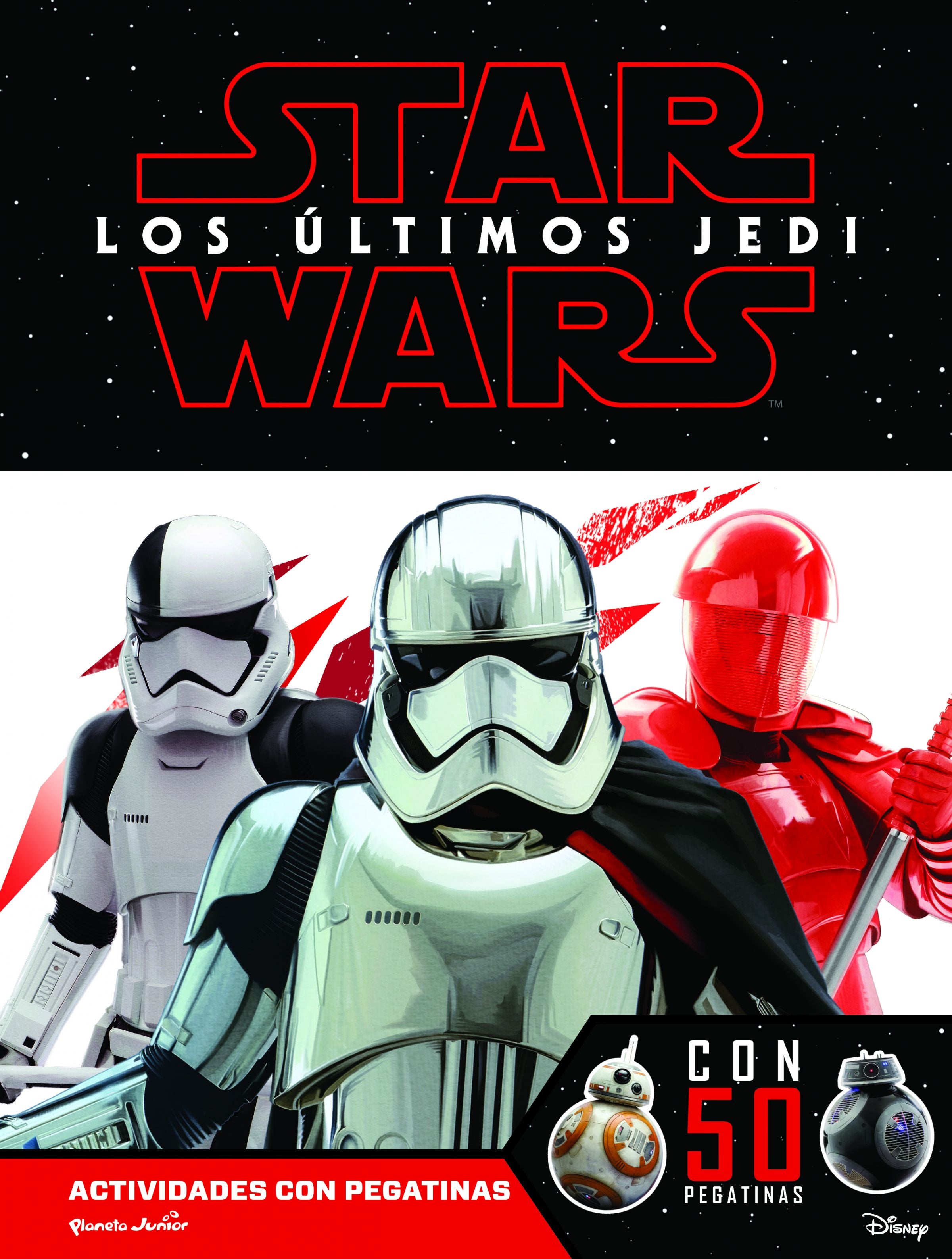 Star Wars. Los últimos Jedi. Actividades con pegatinas Imagen principal del producto