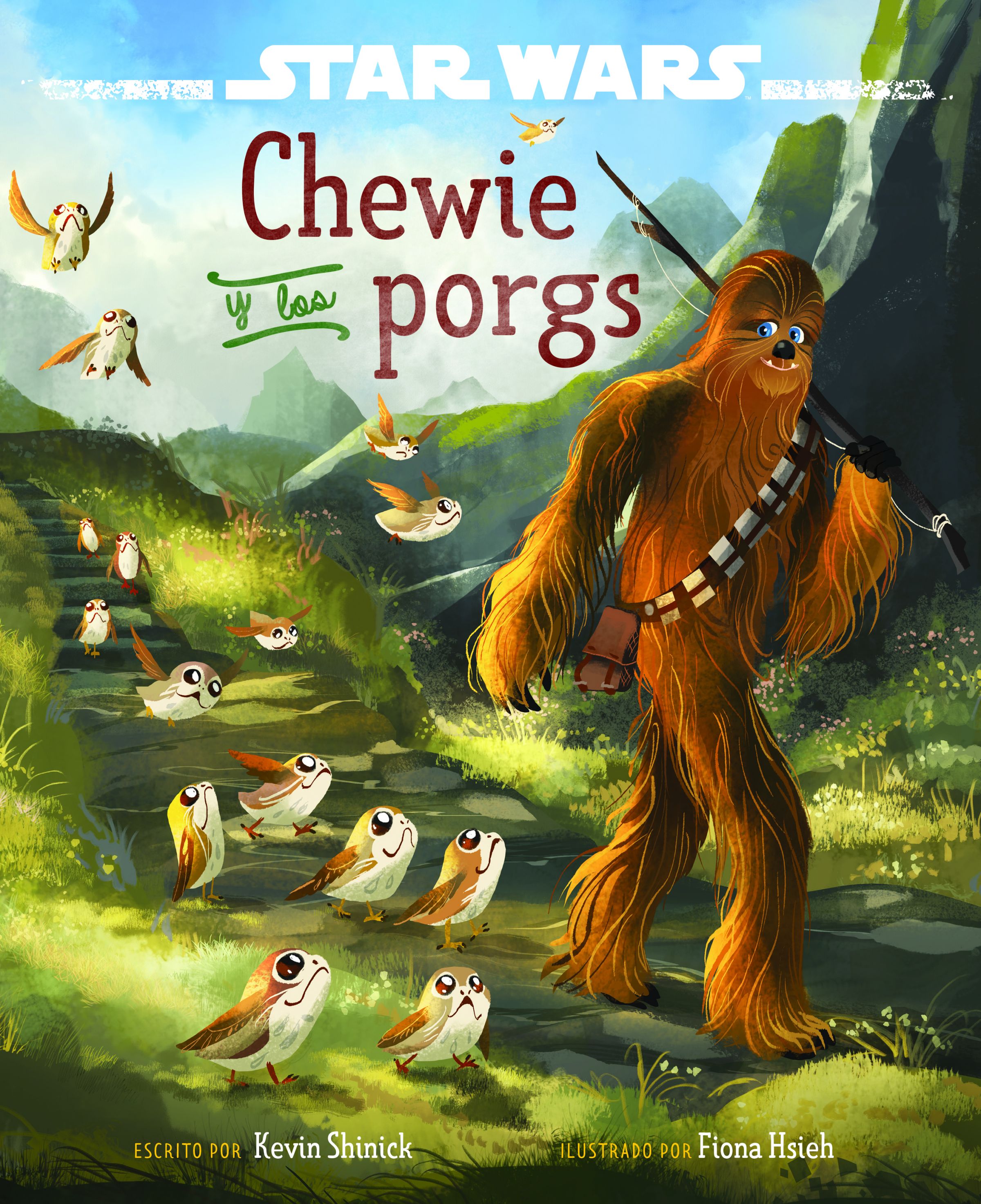 Star Wars. Los últimos Jedi. Chewie y los porgs Imagen principal del producto