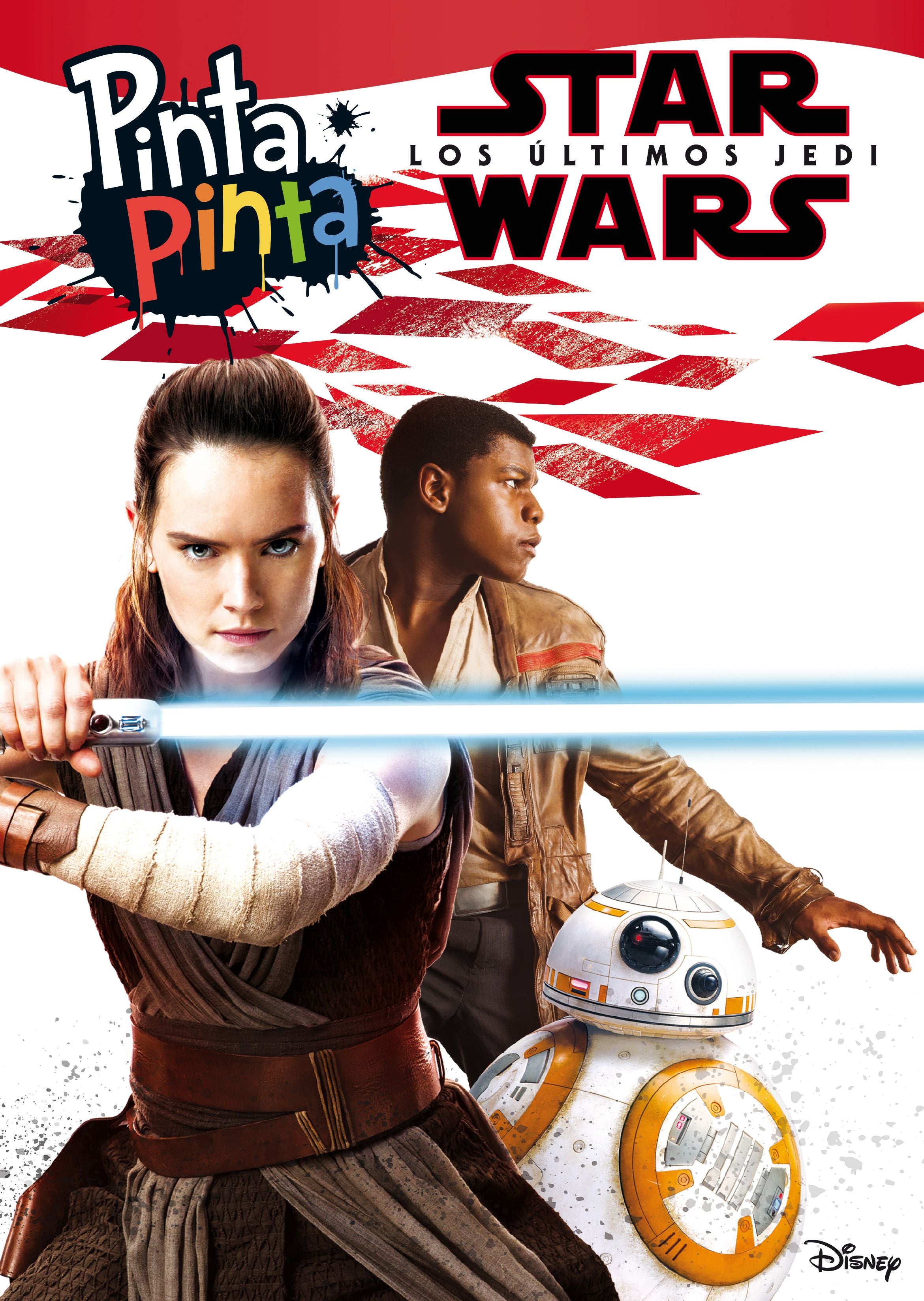 Star Wars. Los últimos Jedi. Pinta Pinta: Libro para colorear. Star Wars (Planeta Junior) 9788408202547 Imagen principal del producto