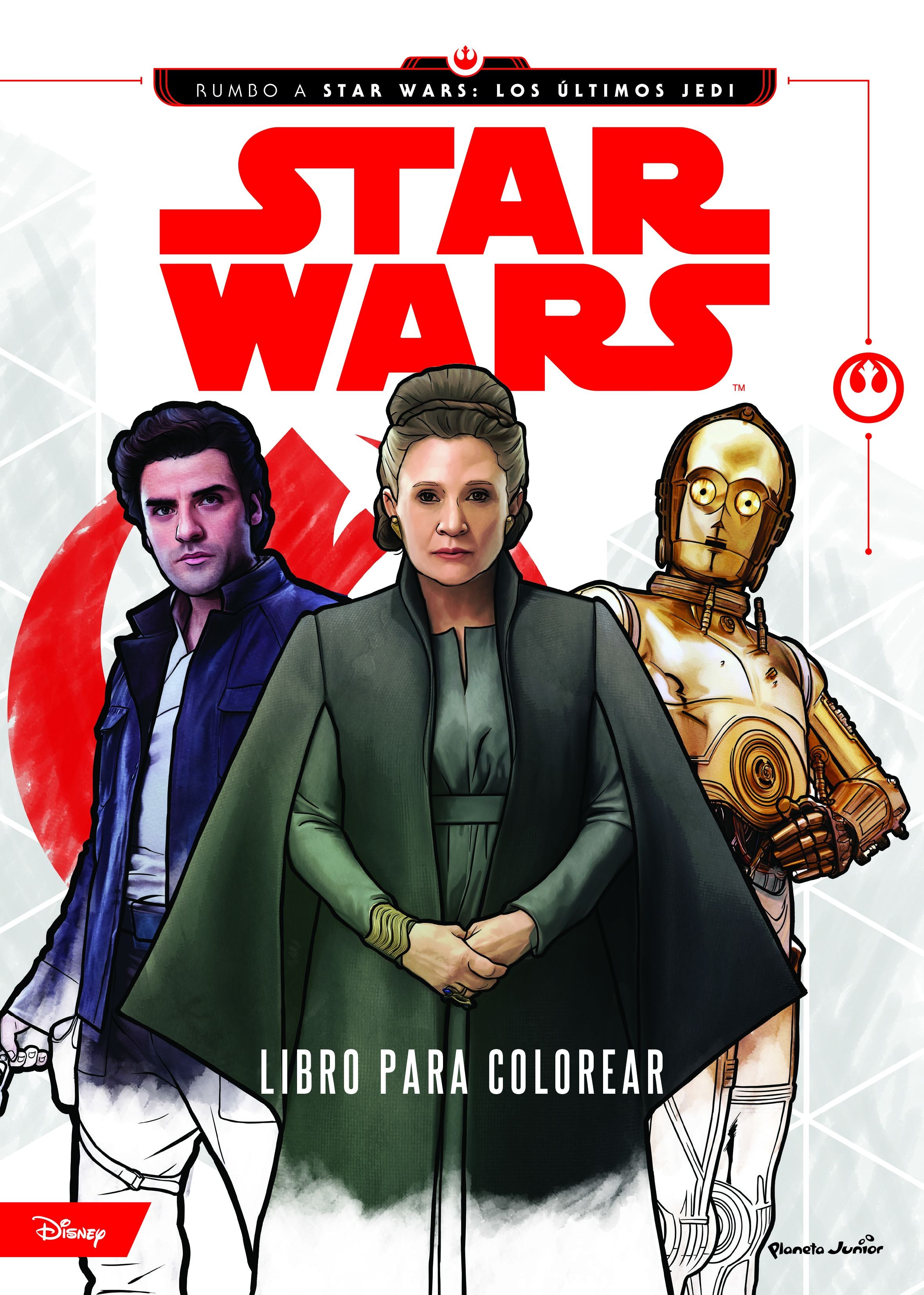Star Wars. Rumbo a los últimos Jedi. Libro para colorear Imagen principal del producto