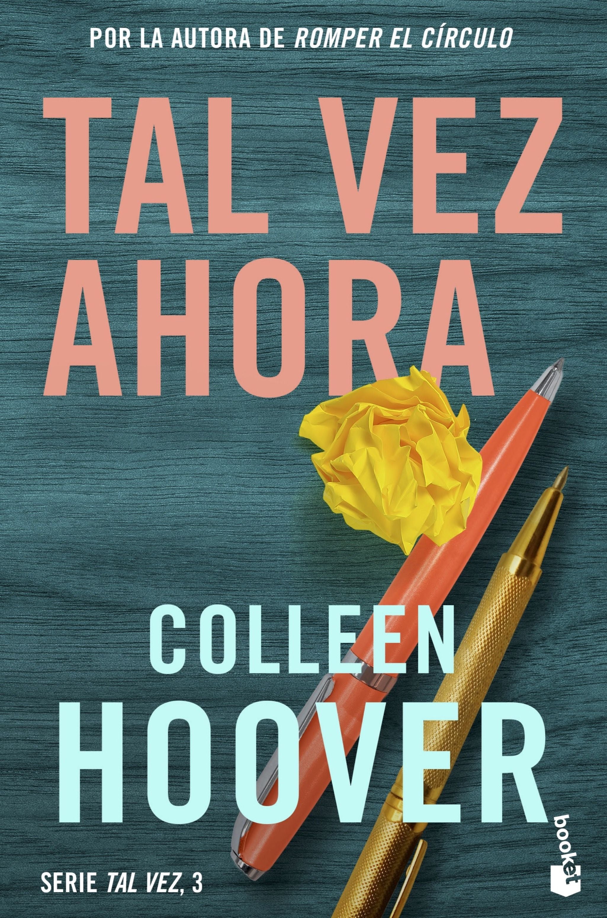 Tal vez ahora (Maybe Now): Serie Tal vez, 3. Colleen Hoover (Booket) 9788408275626 Imagen principal del producto