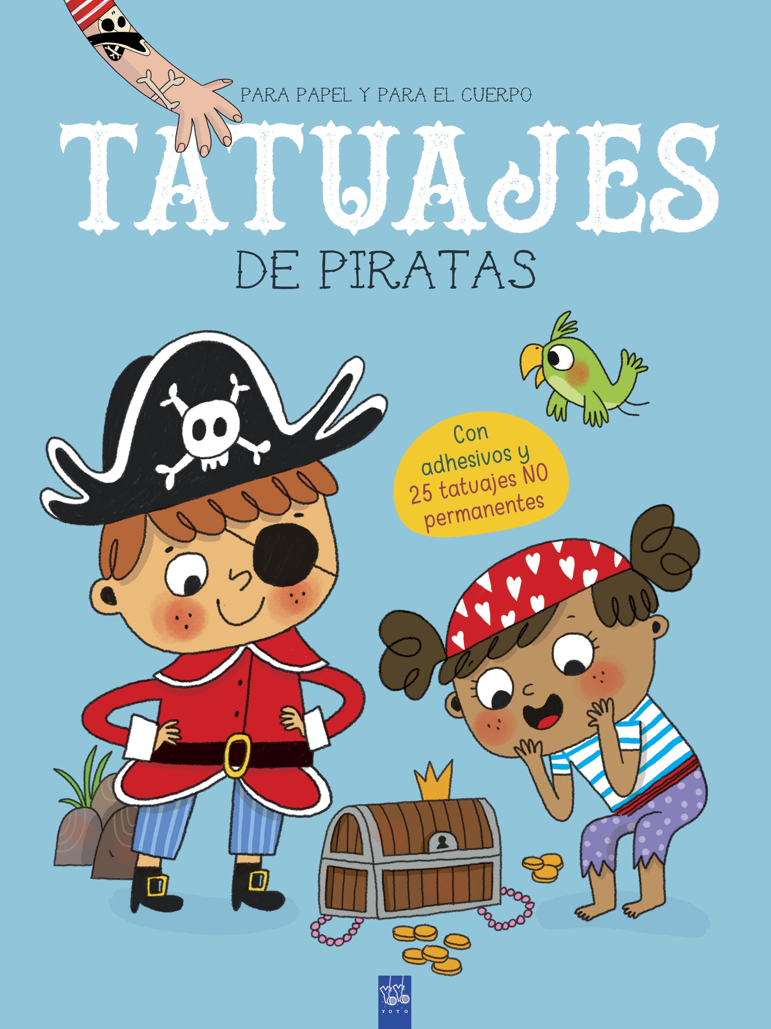 Tatuajes de piratas. YOYO (Yoyo) 9788408219149 Imagen principal del producto