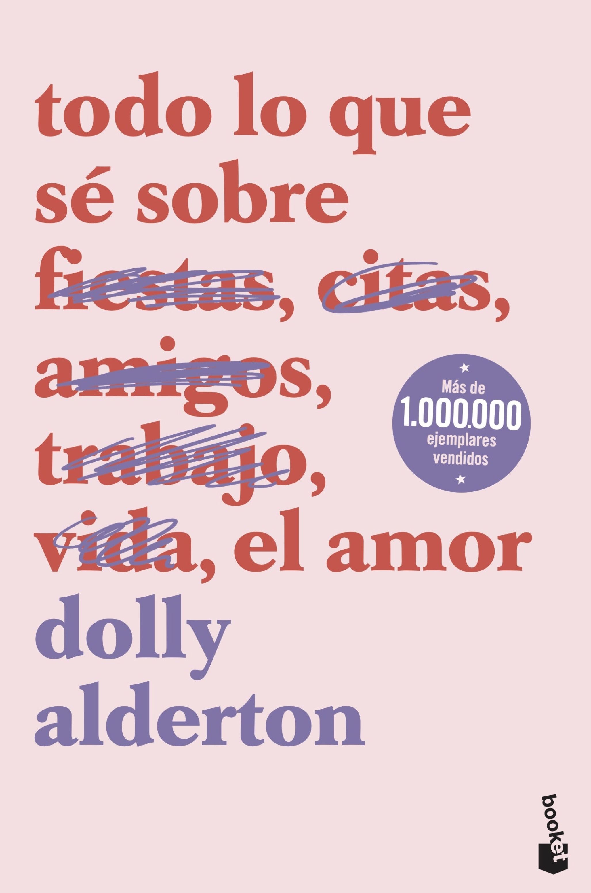 Todo lo que sé sobre el amor. Dolly Alderton (Booket) 9788408239321 Imagen principal del producto