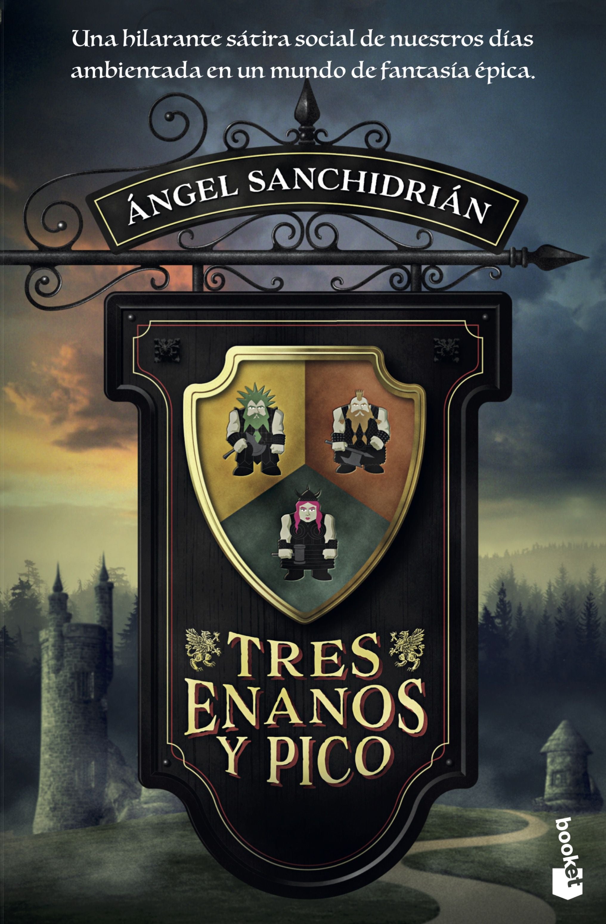 Tres enanos y pico. Ángel Sanchidrián (Booket) 9788408205548 Imagen principal del producto