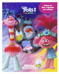 Trolls 2. Historias animadas: Incluye un libro y figuritas con ventosa. Dreamworks (Planeta Junior) 9788408218180