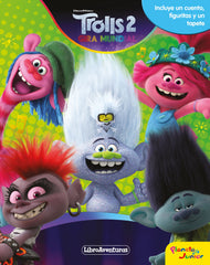 Trolls 2. Libroaventuras: Incluye un cuento, figuritas y un tapete. Dreamworks (Planeta Junior) 9788408218173