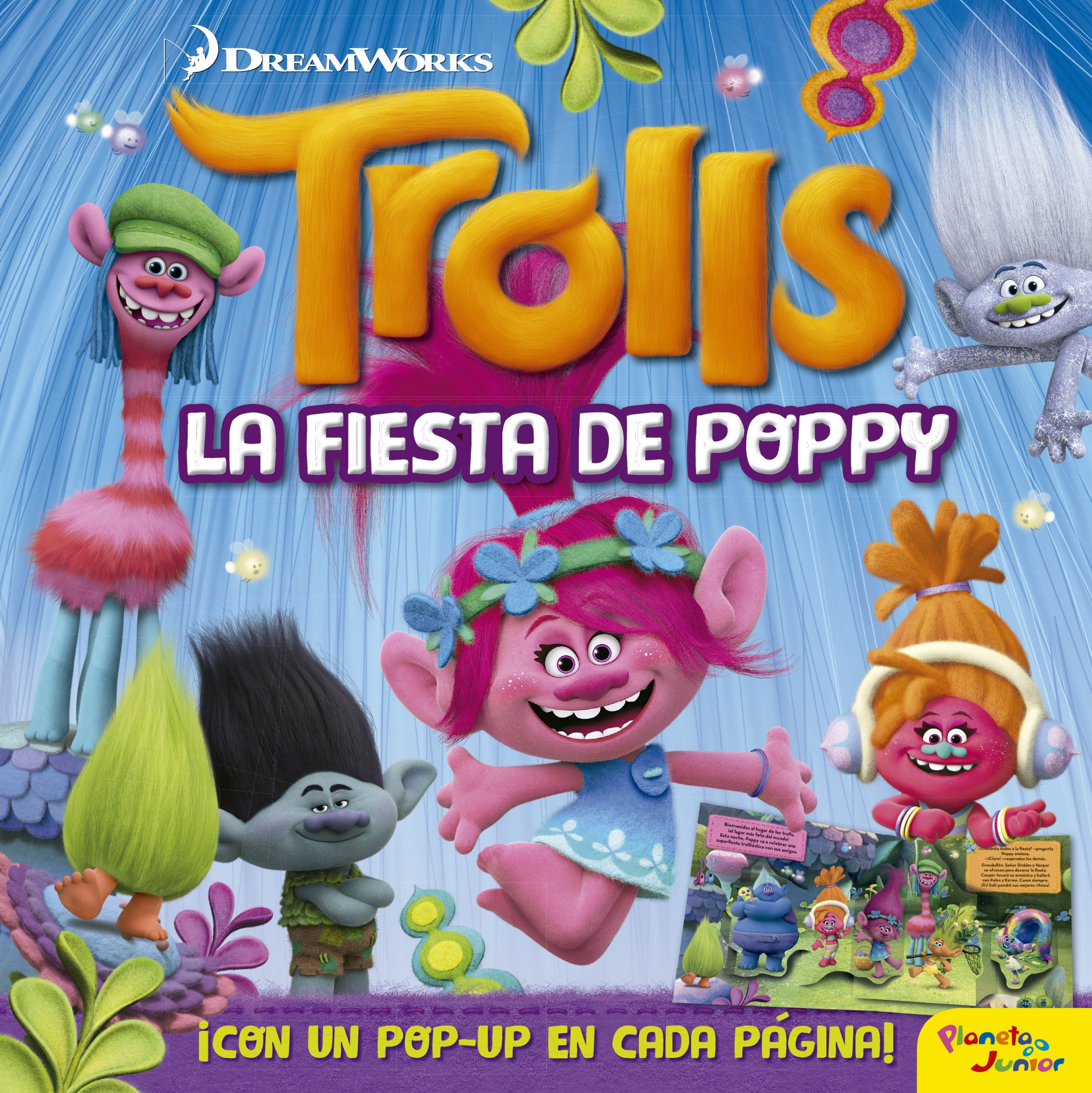 Trolls. La fiesta de Poppy. Libro pop-up Imagen principal del producto