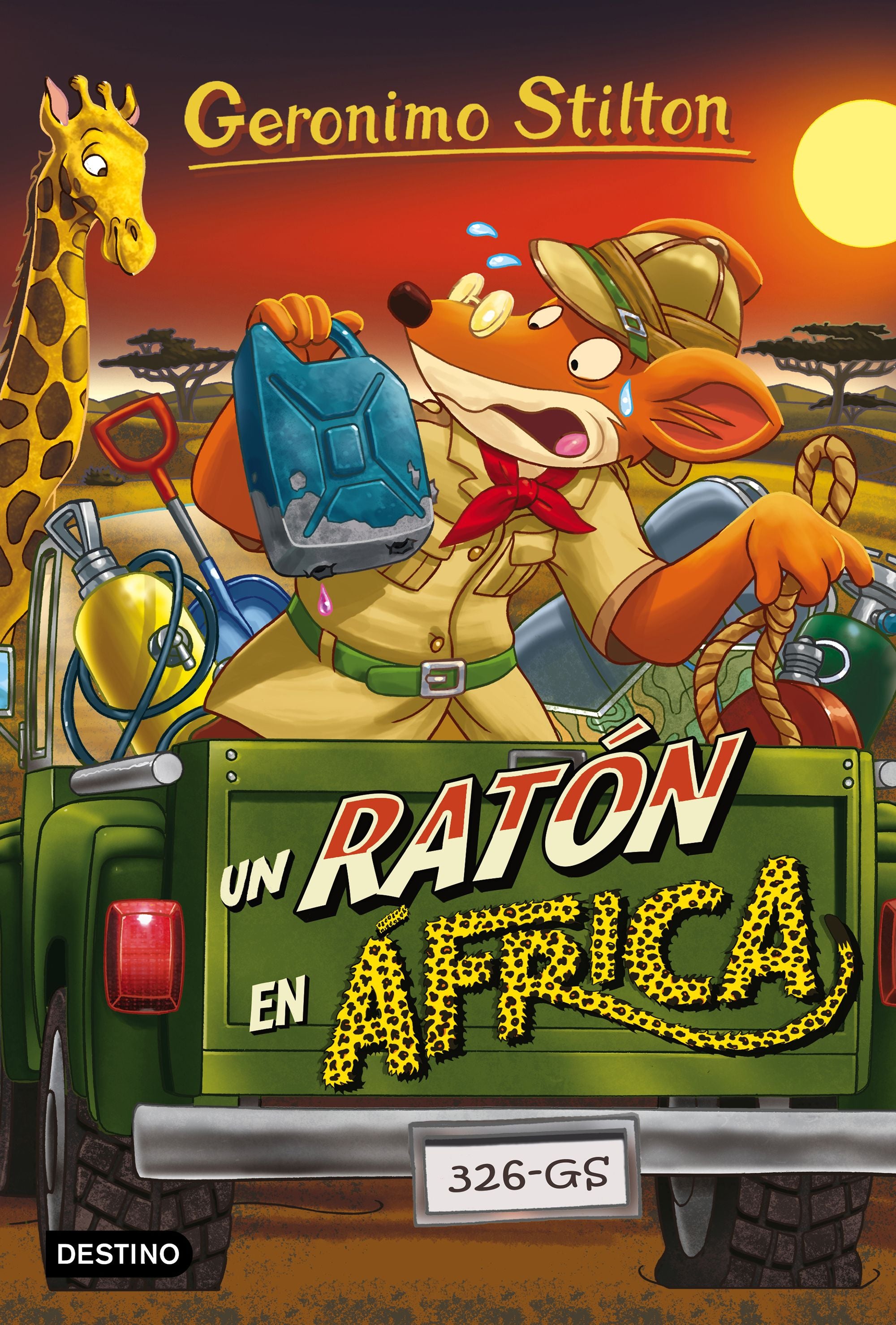 Un ratón en África: Geronimo Stilton 62 Imagen principal del producto