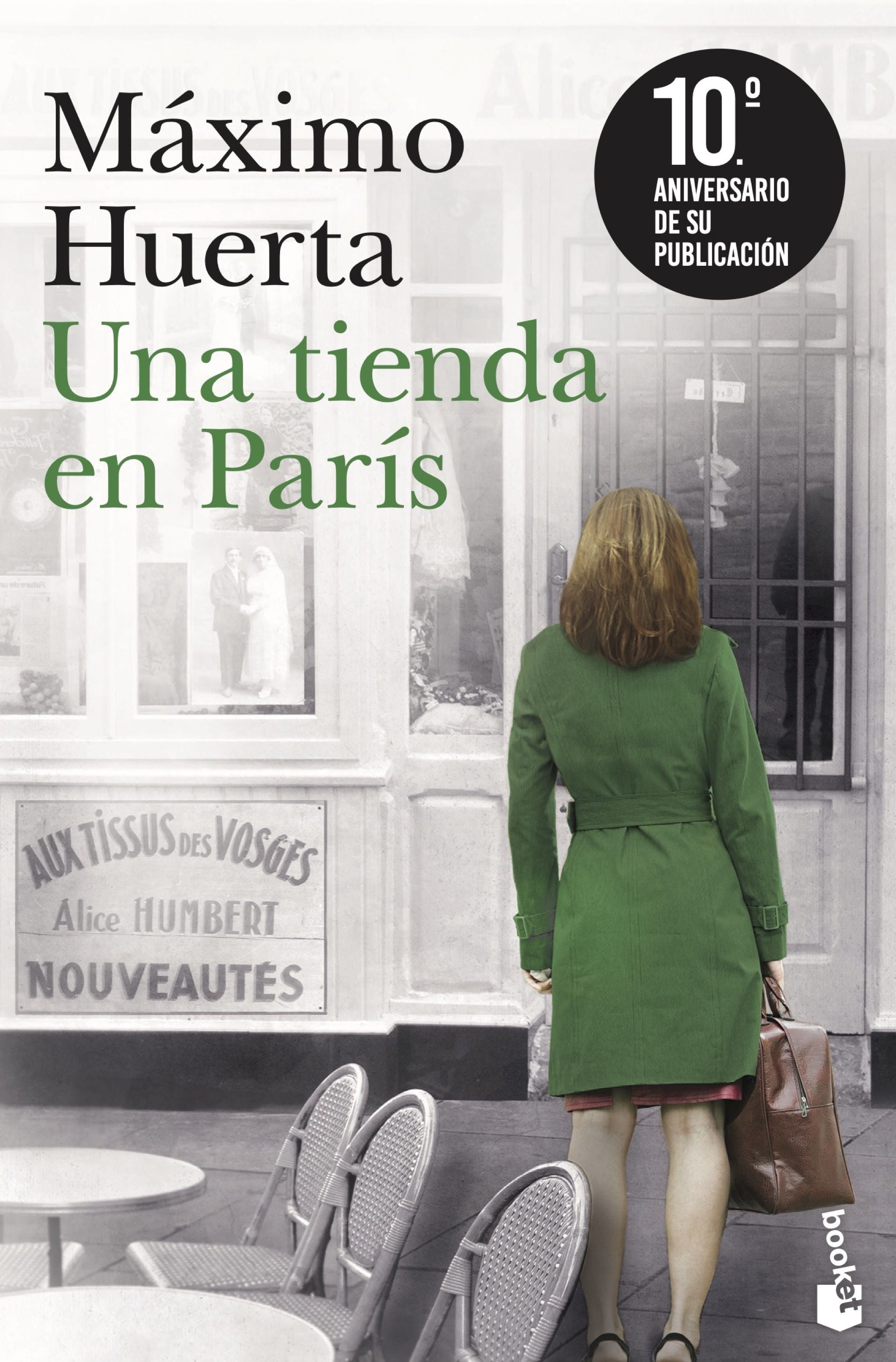 Una tienda en París (Edición 10.º aniversario). Máximo Huerta (Booket) 9788408263661
