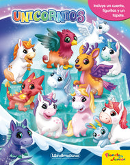 Unicornios. Libroaventuras: Incluye un cuento, figuritas y un tapete. AA. VV. (Planeta Junior) 9788408218128