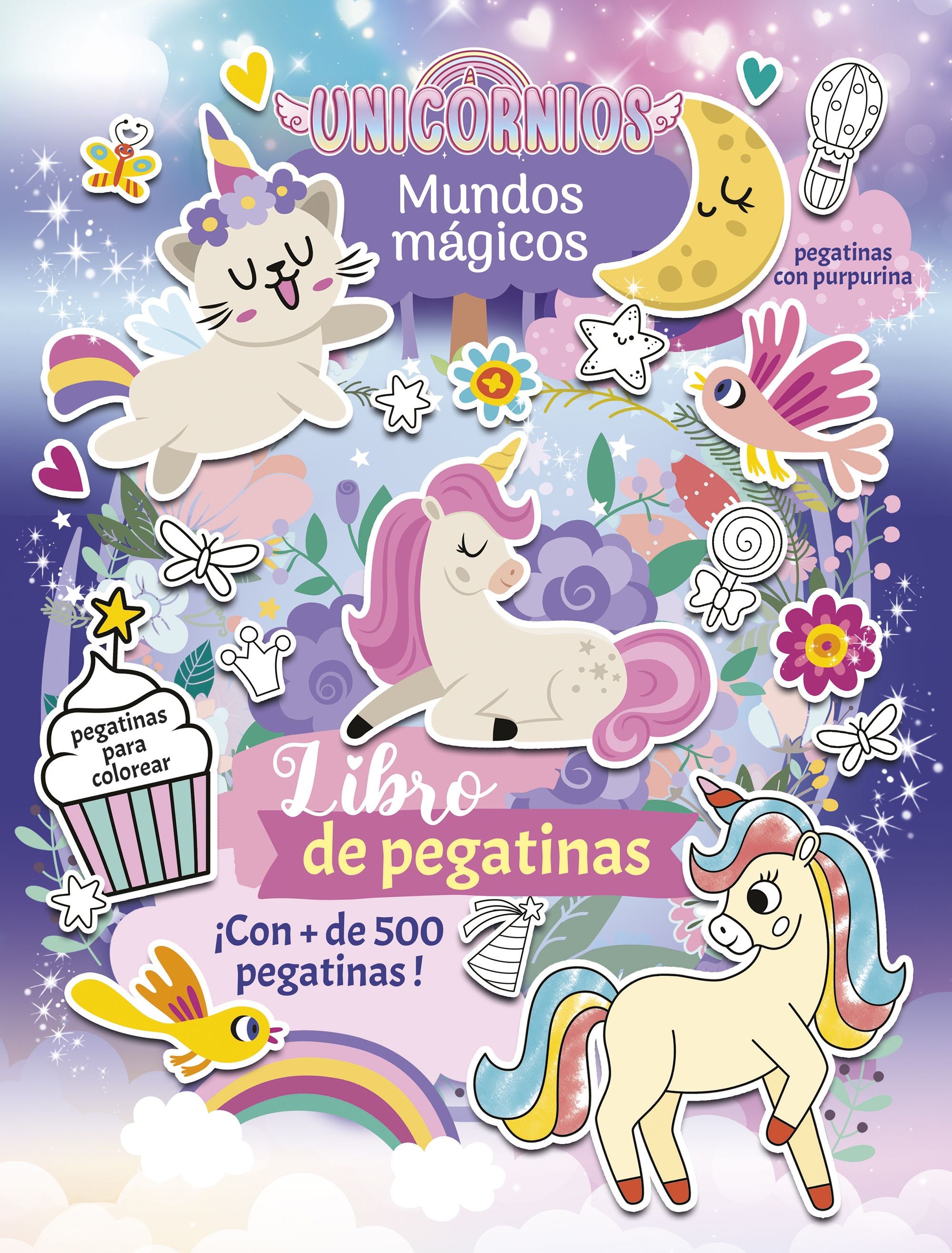 Unicornios. Mundos mágicos. Libro de pegatinas: Con más de 500 pegatinas. Varios Autores (Planeta Junior) 9788408307884 Imagen principal del producto