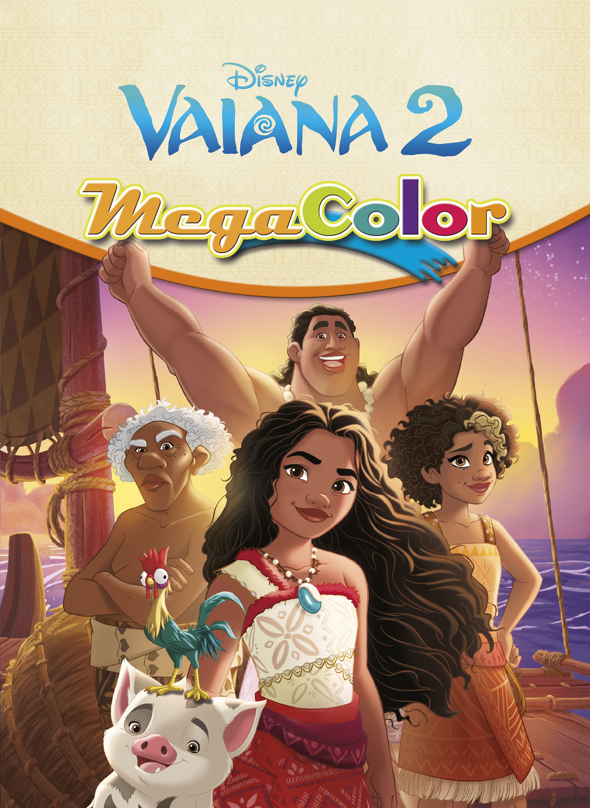 Vaiana 2. Megacolor. Disney (Libros Disney) 9788410029460