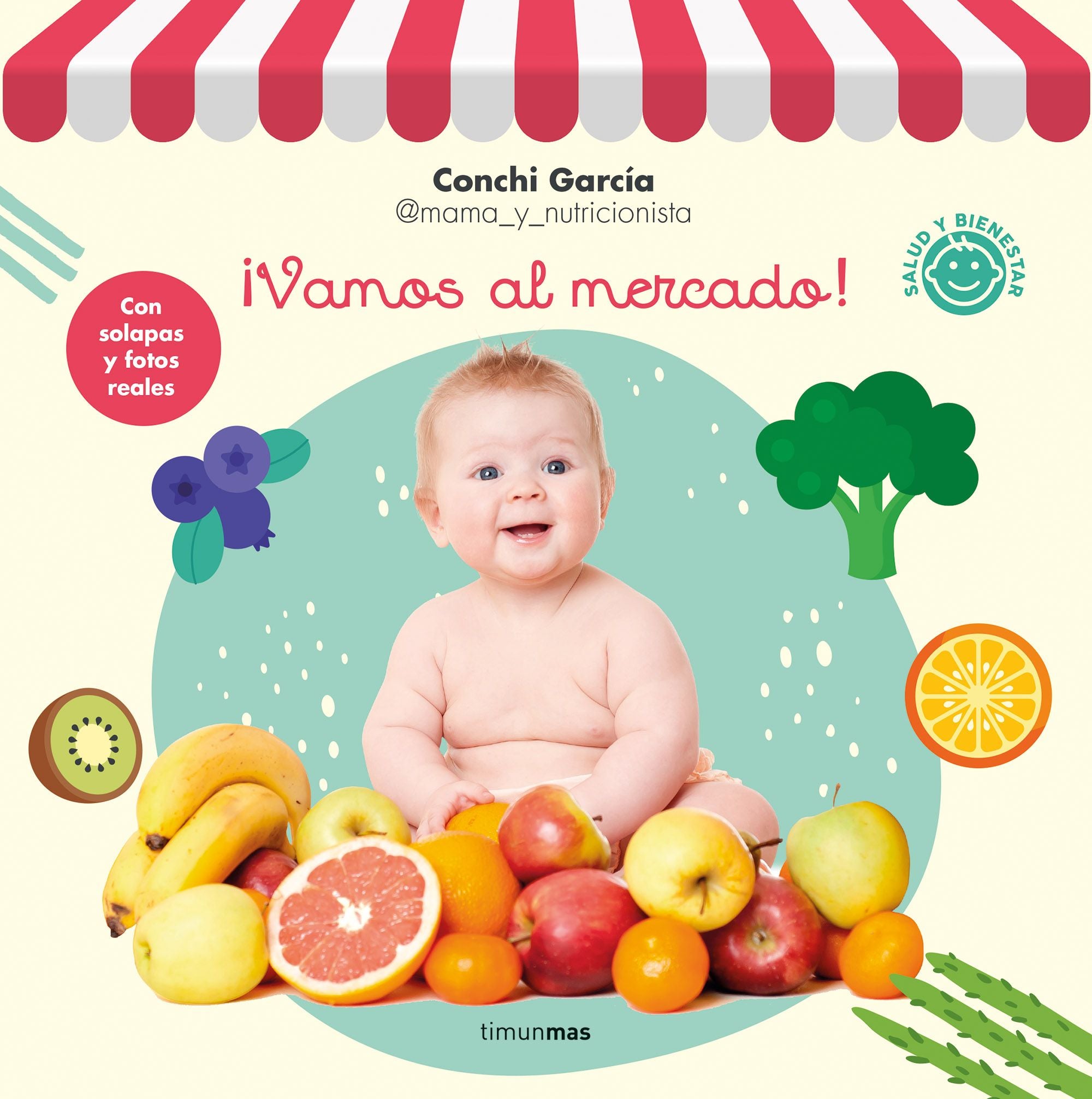 ¡Vamos al mercado!. Conchi García (Timun Mas Infantil) 9788408248422 Imagen principal del producto