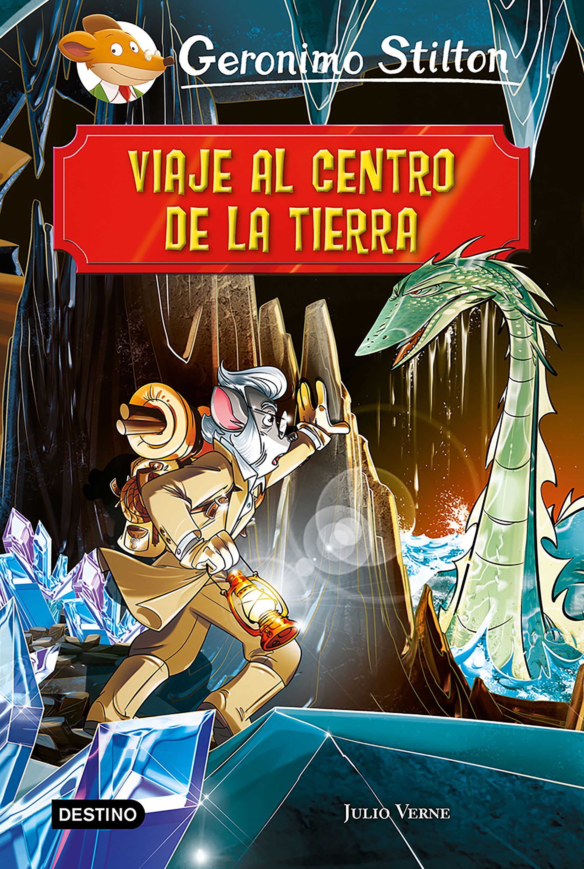 Viaje al centro de la tierra. Geronimo Stilton (Destino Infantil & Juvenil) 9788408215325