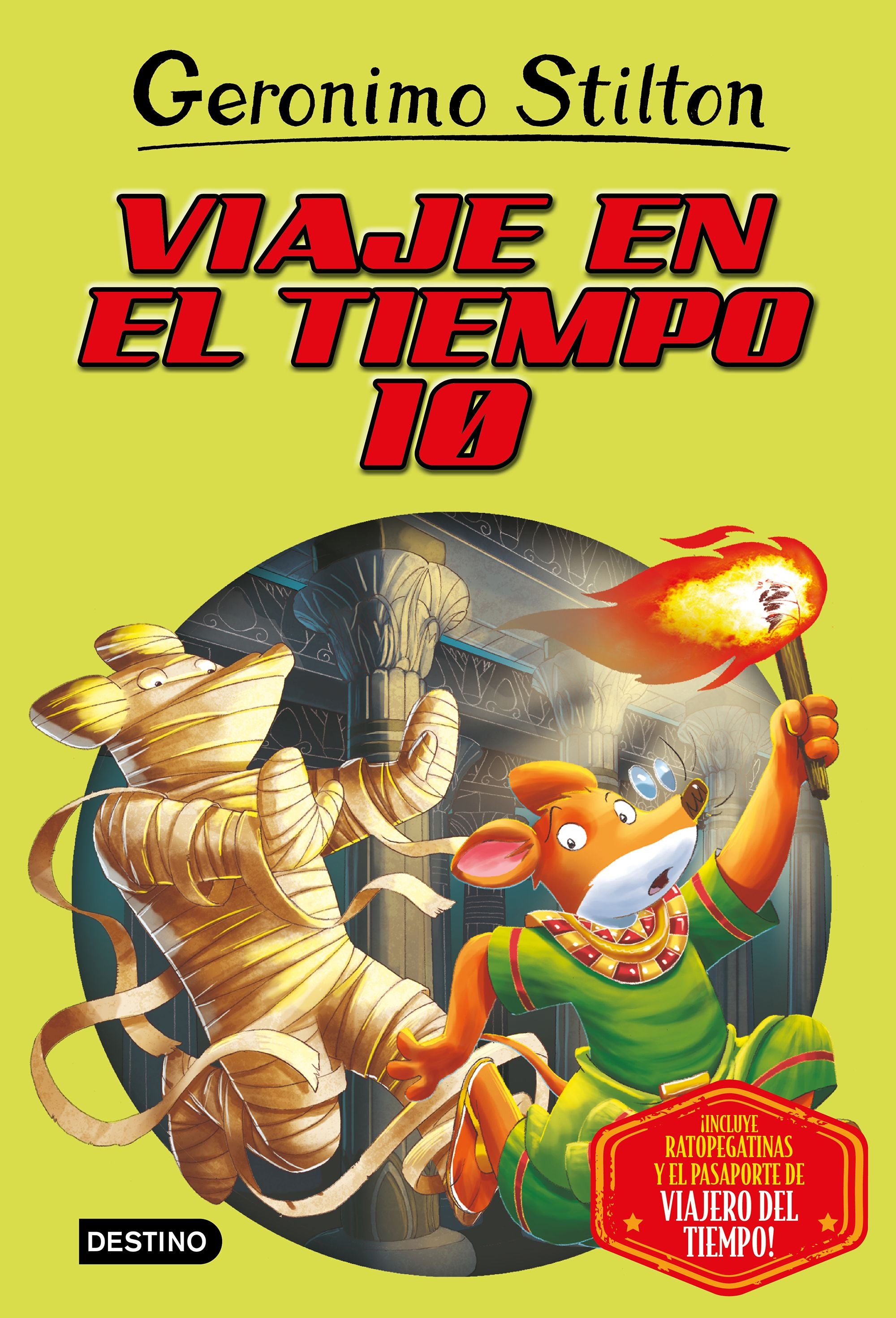 Viaje en el tiempo 10. Geronimo Stilton (Destino Infantil & Juvenil) 9788408209645 Imagen principal del producto