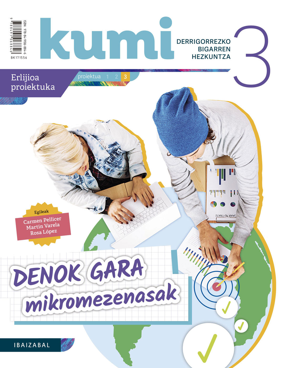 Denok gara mikromezenasak Dbh 3. Batzuk (Editorial Ibaizabal) 9788491068846