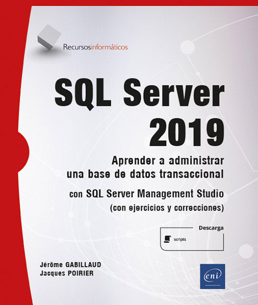 SQL Server 2019: Aprender a administrar una base de datos transaccional con SQL Server Management Studio Imagen principal del producto