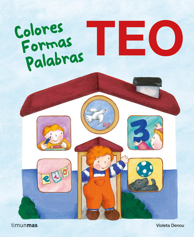 Teo. Colores Formas Palabras: Aprende con Teo Imagen principal del producto
