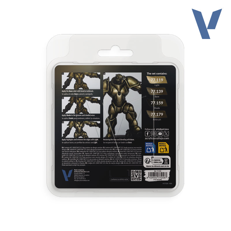 Set Metal Envejecido 77.258 | True Metallic Metal Imagen secundaria del producto