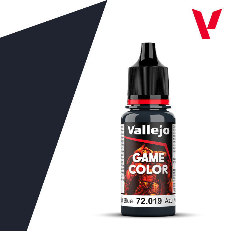 AZUL NEGRO GAME COLOR 019-18ML - 72019 - NIGHT BLUE