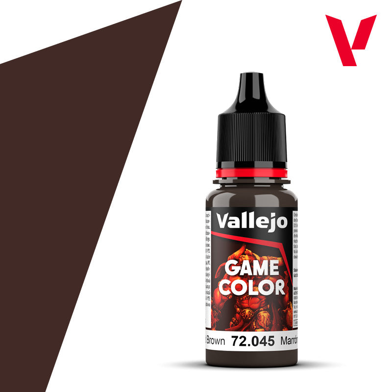 MARRÓN CARBONIZADO GAME COLOR 045-18ML - 72045 - CHARRED BROWN Imagen principal del producto