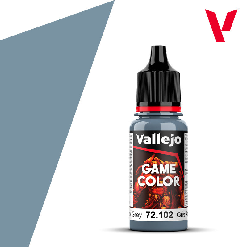 GRIS ACERO GAME COLOR 102-18ML - 72102 - STEEL GREY 🎨⚙️