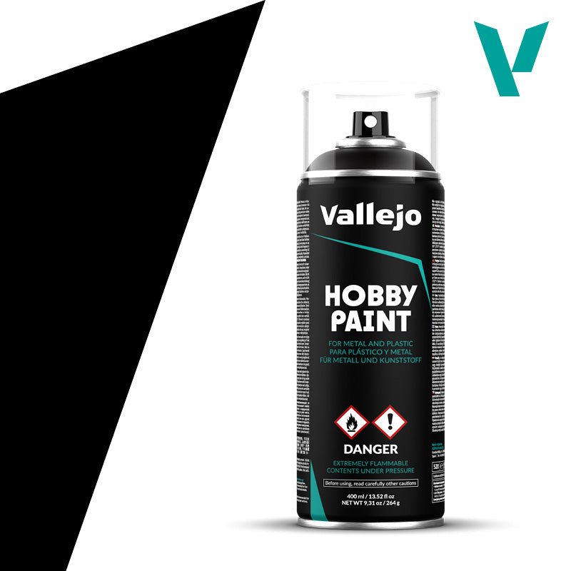 HOBBY PAINT AEROSOL NEGRO 012-400ML. - 28012 Imagen principal del producto
